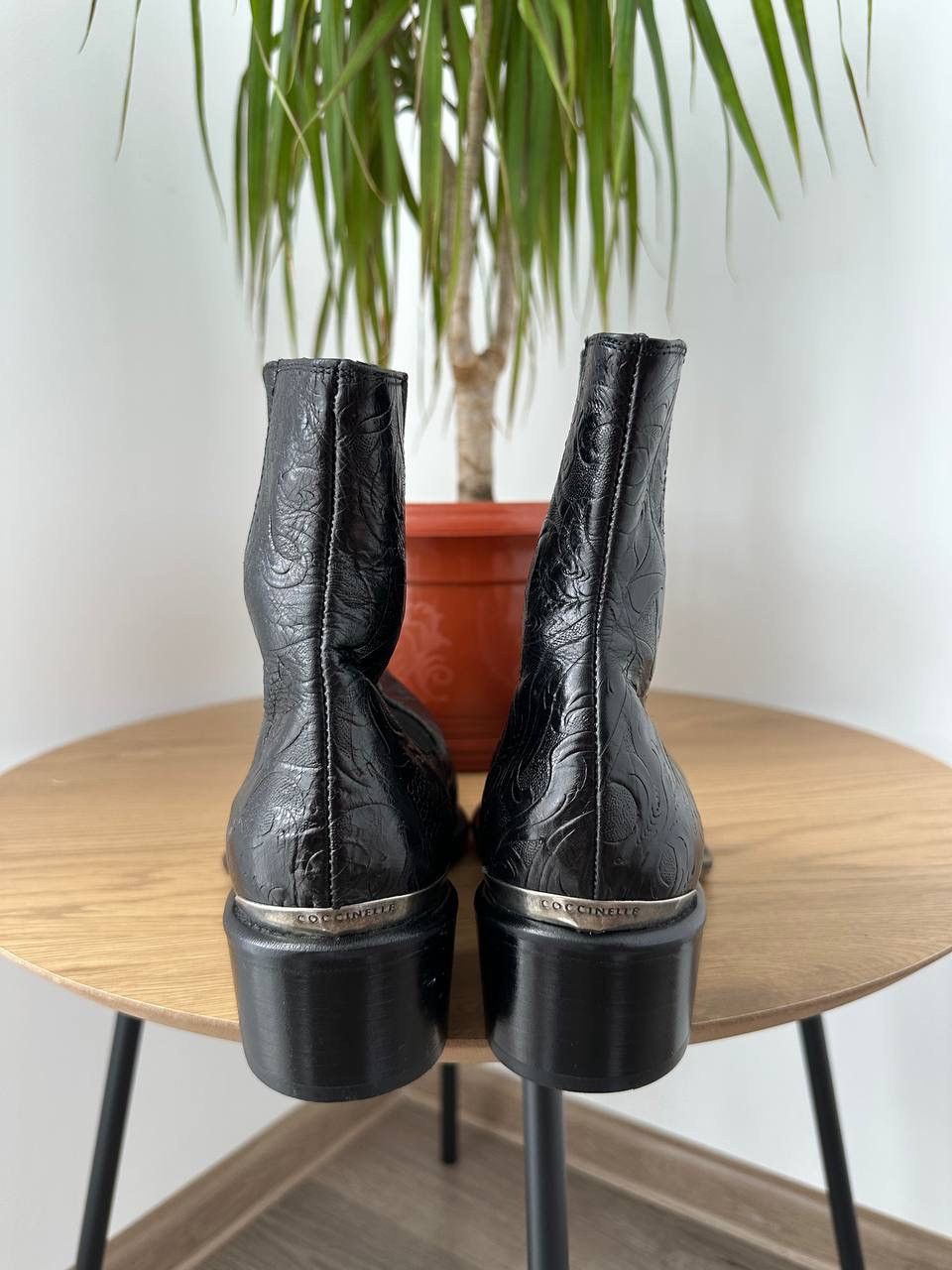 Japanese Brand × Vintage Vintage Japanese Coccinelle Kozak Men’s Black Boots Size US 7 / EU 40 - 13 Thumbnail