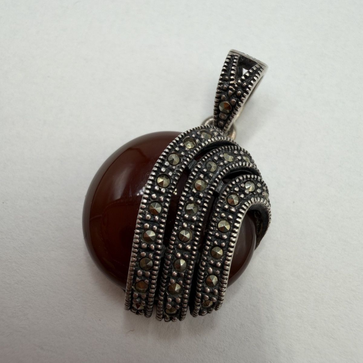 Sterling Silver Vintage 925 Sterling Silver Pendant Size ONE SIZE - 2 Thumbnail