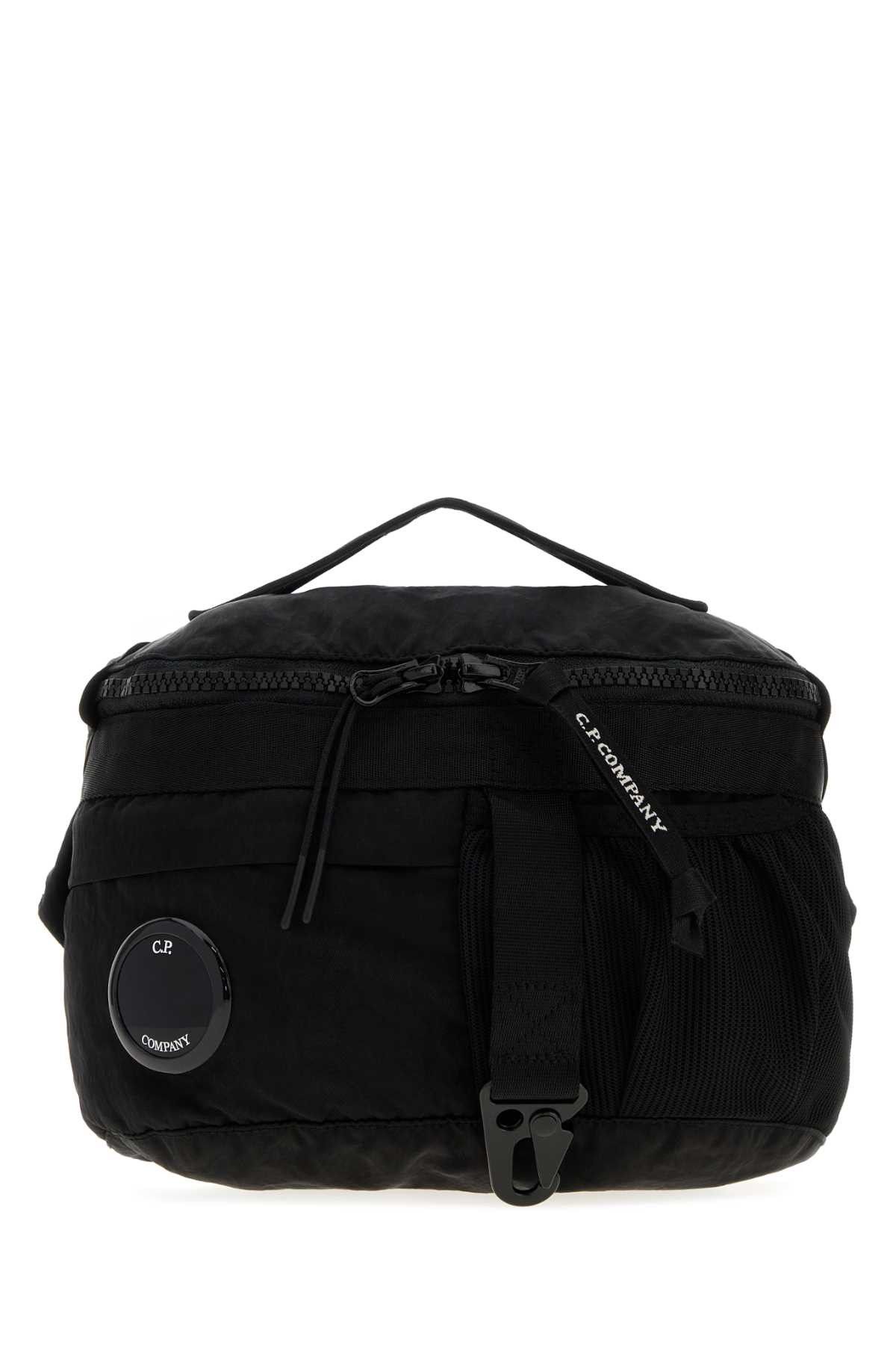 C.P. Company Black Canvas Belt Bag Size ONE SIZE - 1 Thumbnail