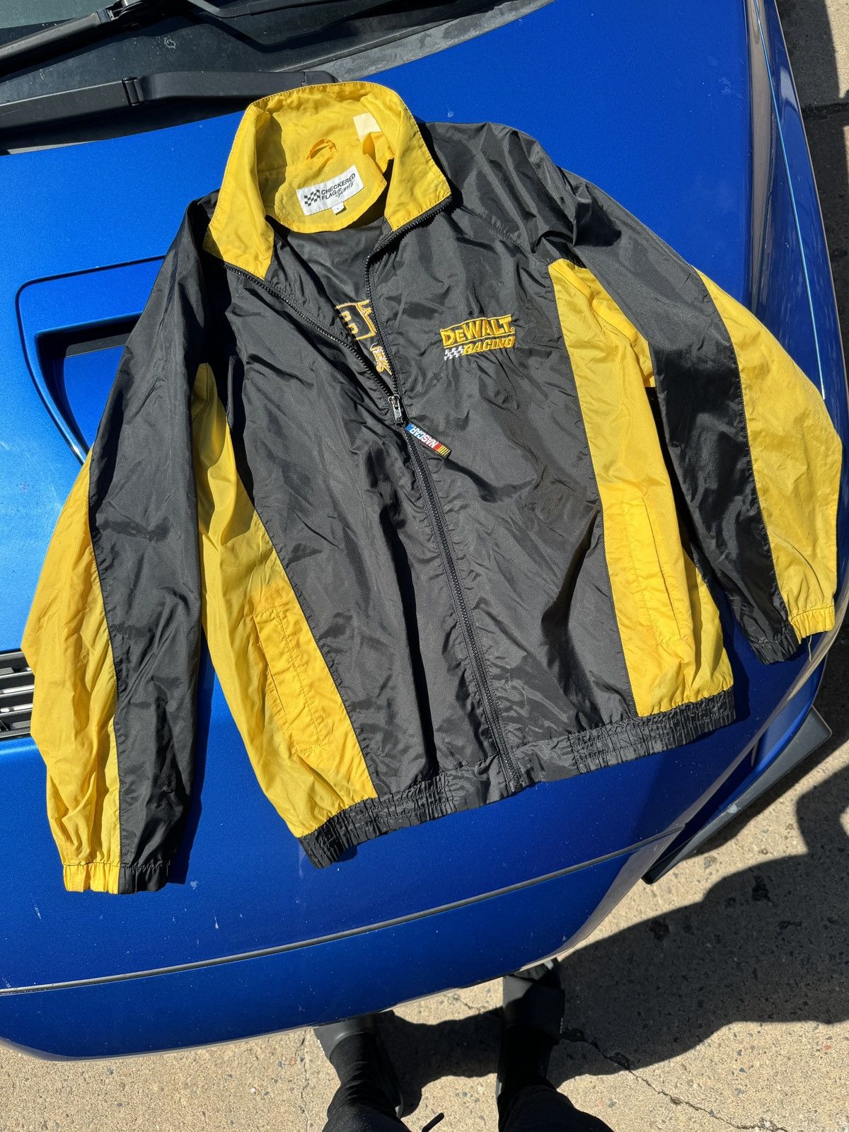 NASCAR NASCAR DeWalt Racing Jacket Matt Kenseth Black Yellow Large Size US L / EU 52-54 / 3 - 2 Thumbnail