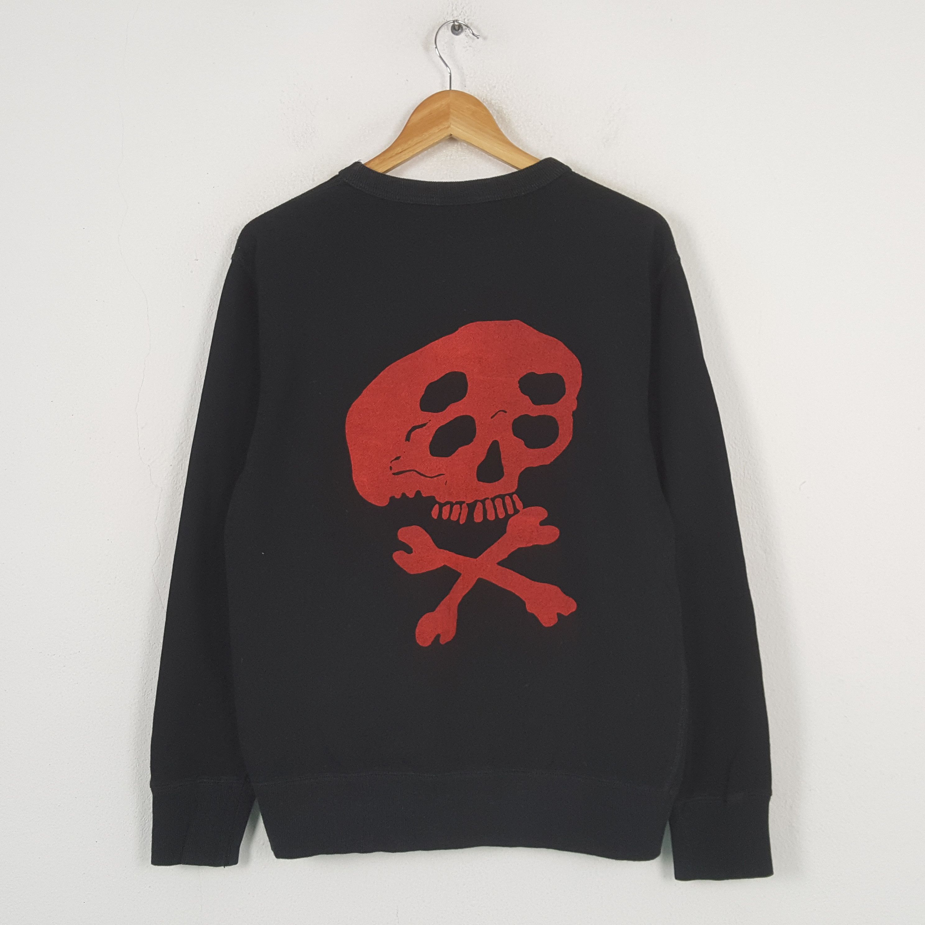 Alpha Industries × Japanese Brand × Vintage Vintage ALPHA INDUSTRIES x Kapital Custom Sweatshirt C289N16 Size US M / EU 48-50 / 2 - 1 Thumbnail