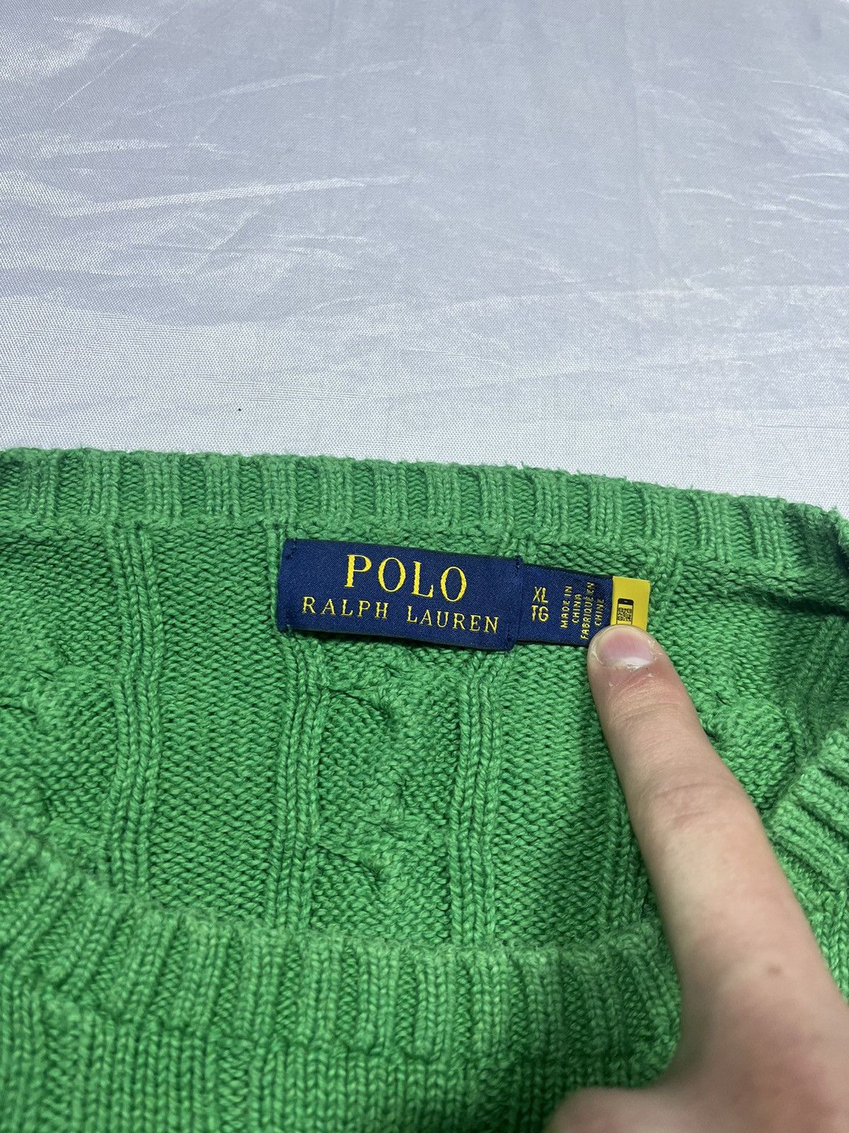 Polo Ralph Lauren Polo Ralph Lauren Sweater Sweatshirt Knitwear Streetwear Size US XL / EU 56 / 4 - 5 Thumbnail