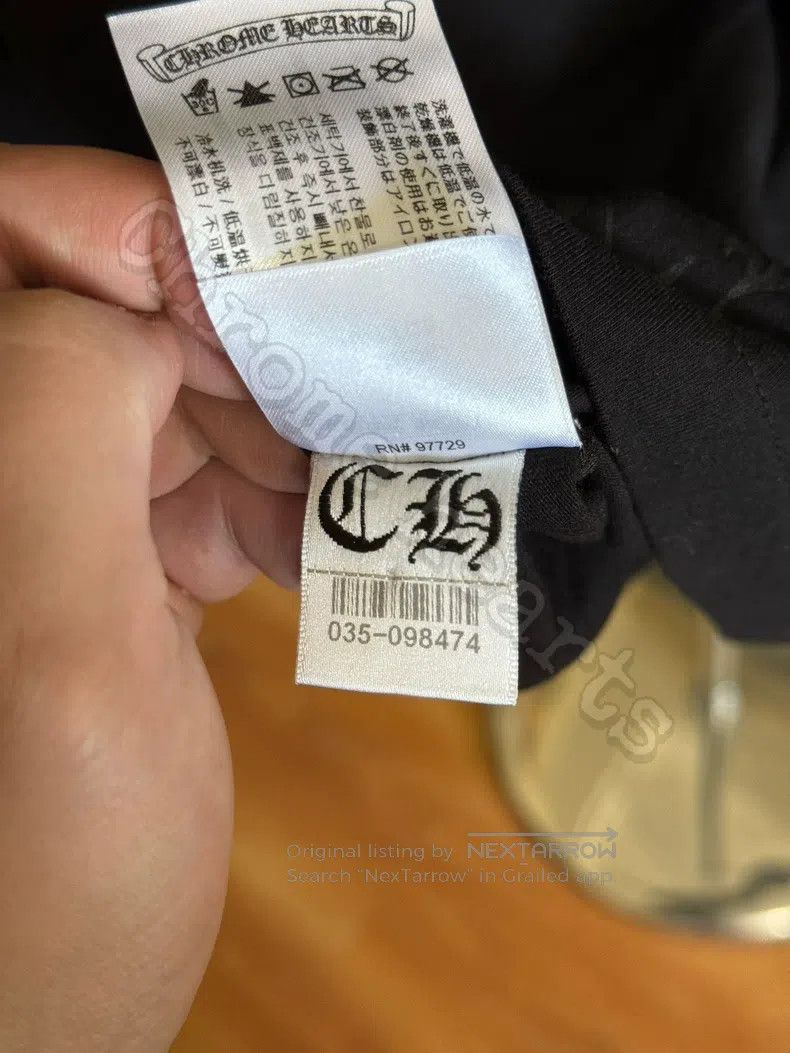 Chrome Hearts CHROME HEARTS Size XL Black long sleeves Size US XL / EU 56 / 4 - 3 Thumbnail
