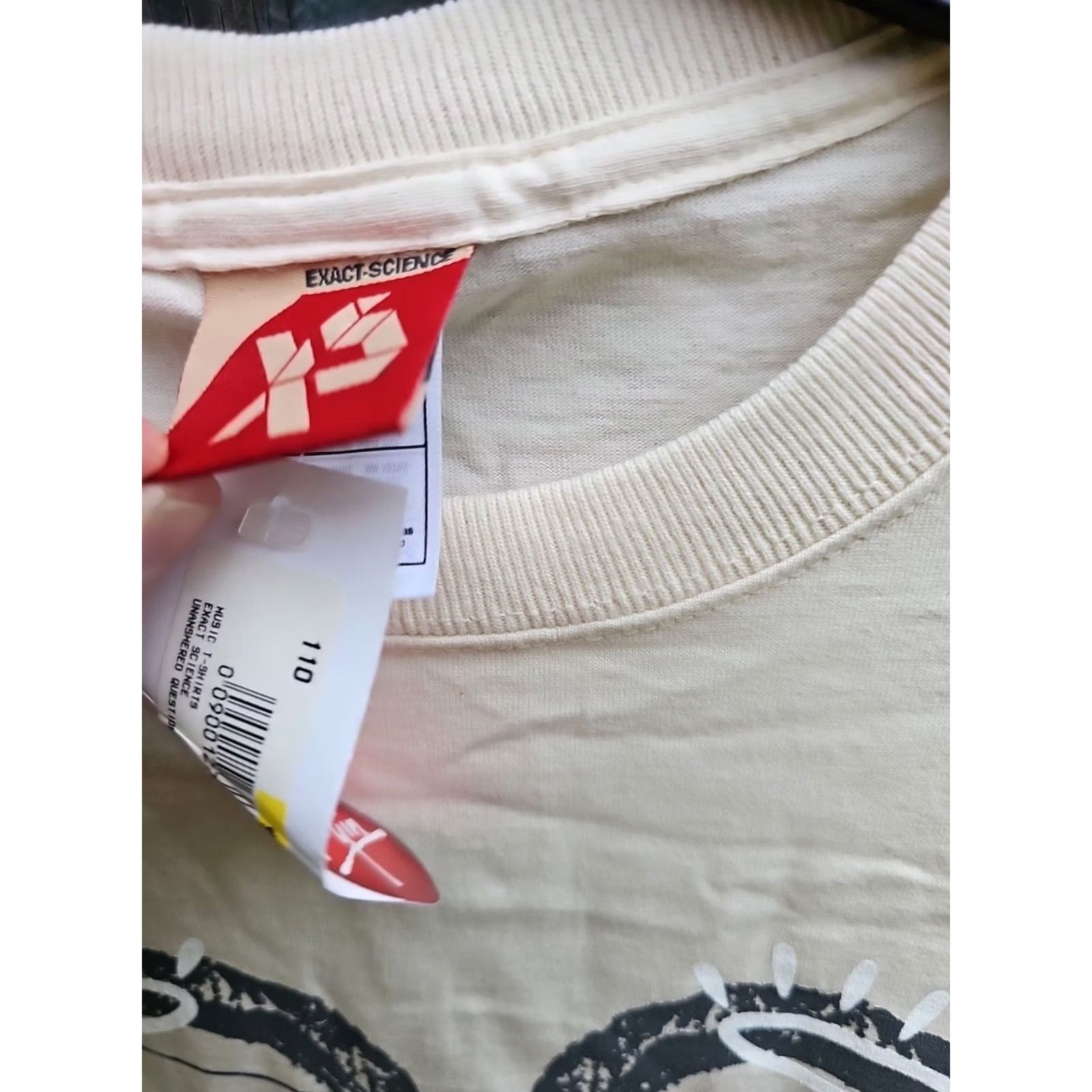 Vintage VTG Y2K WHO SHOT YA Tupac Biggie Tee Mens XL Exact Science Rap Shirt tan Shirt Mens XL Tupac Biggie VTG Y2K WHO SHOT YA Tee Size US XL / EU 56 / 4 - 4 Thumbnail