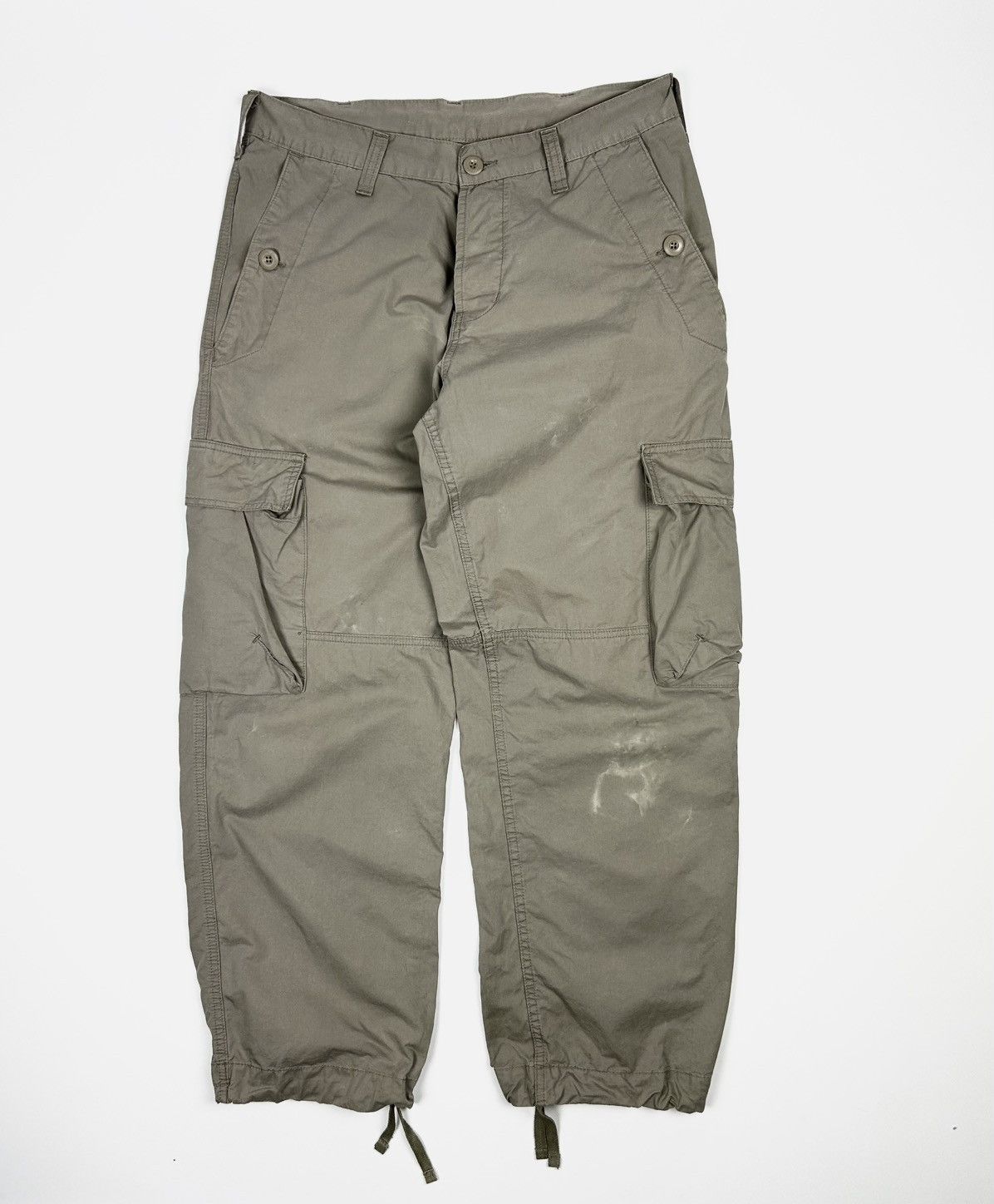 Carhartt × Vintage vintage Carhartt cargo lear pant Size US 33 - 2 Thumbnail