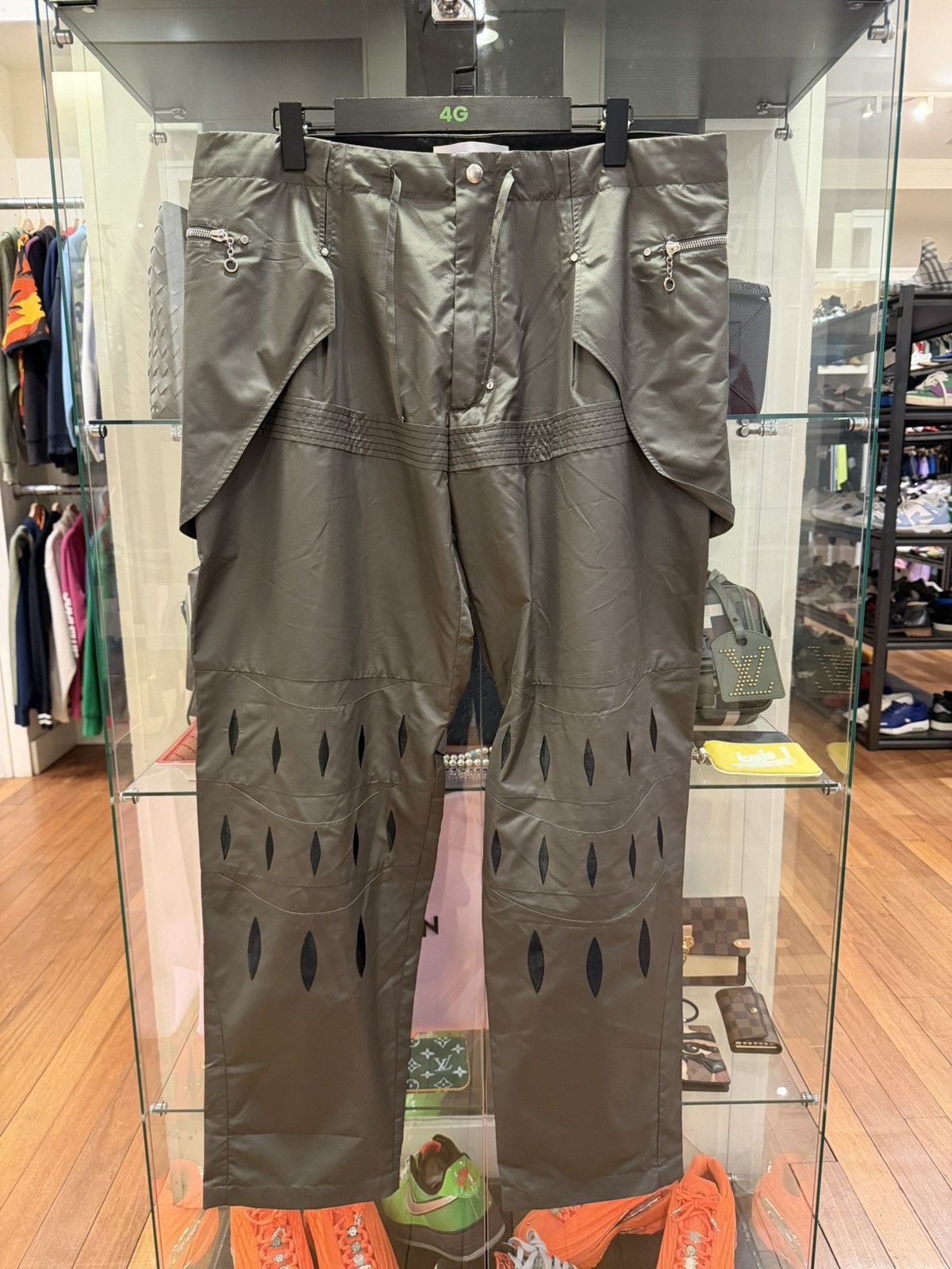 Kiko Kostadinov Kiko Kostadinov SS21 Arcadia Embroidered Trousers Size US 36 / EU 52 - 1 Thumbnail