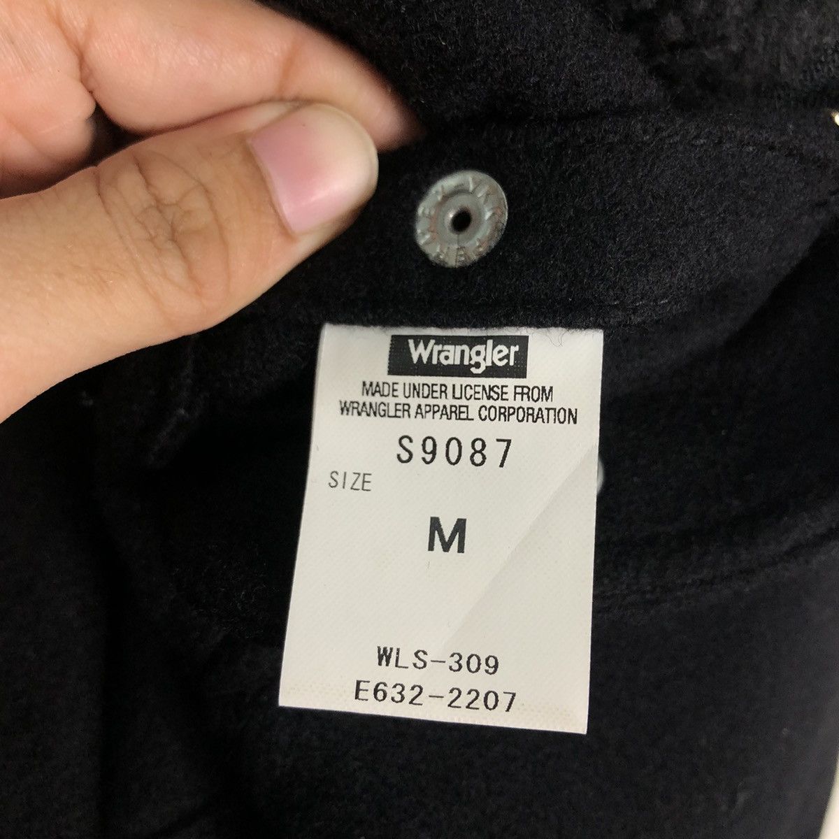 Japanese Brand 🔥Vintage Biker Jacket Wrangler USA Rich Black Bondage Size US M / EU 48-50 / 2 - 19 Thumbnail