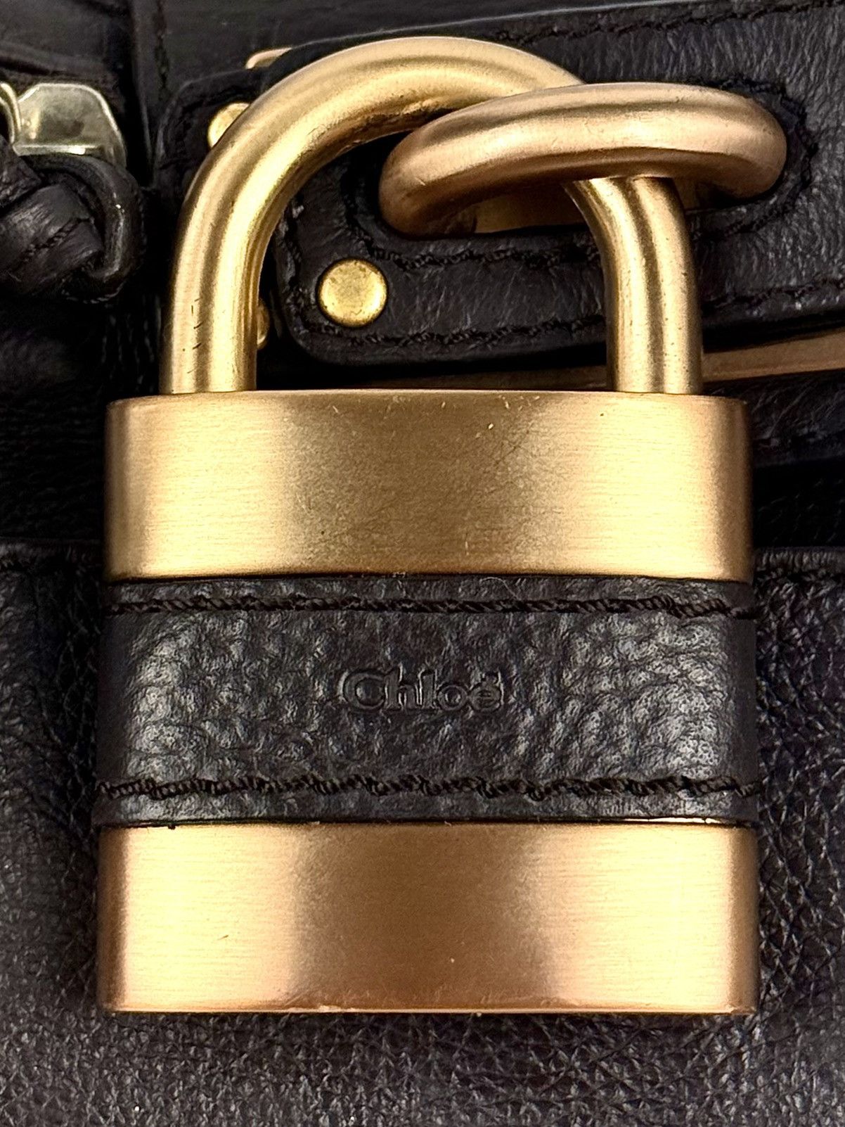 Chloe Chloe - Phoebe Philo - 2005 - Dark Chocolate - Paddington Size ONE SIZE - 12 Thumbnail