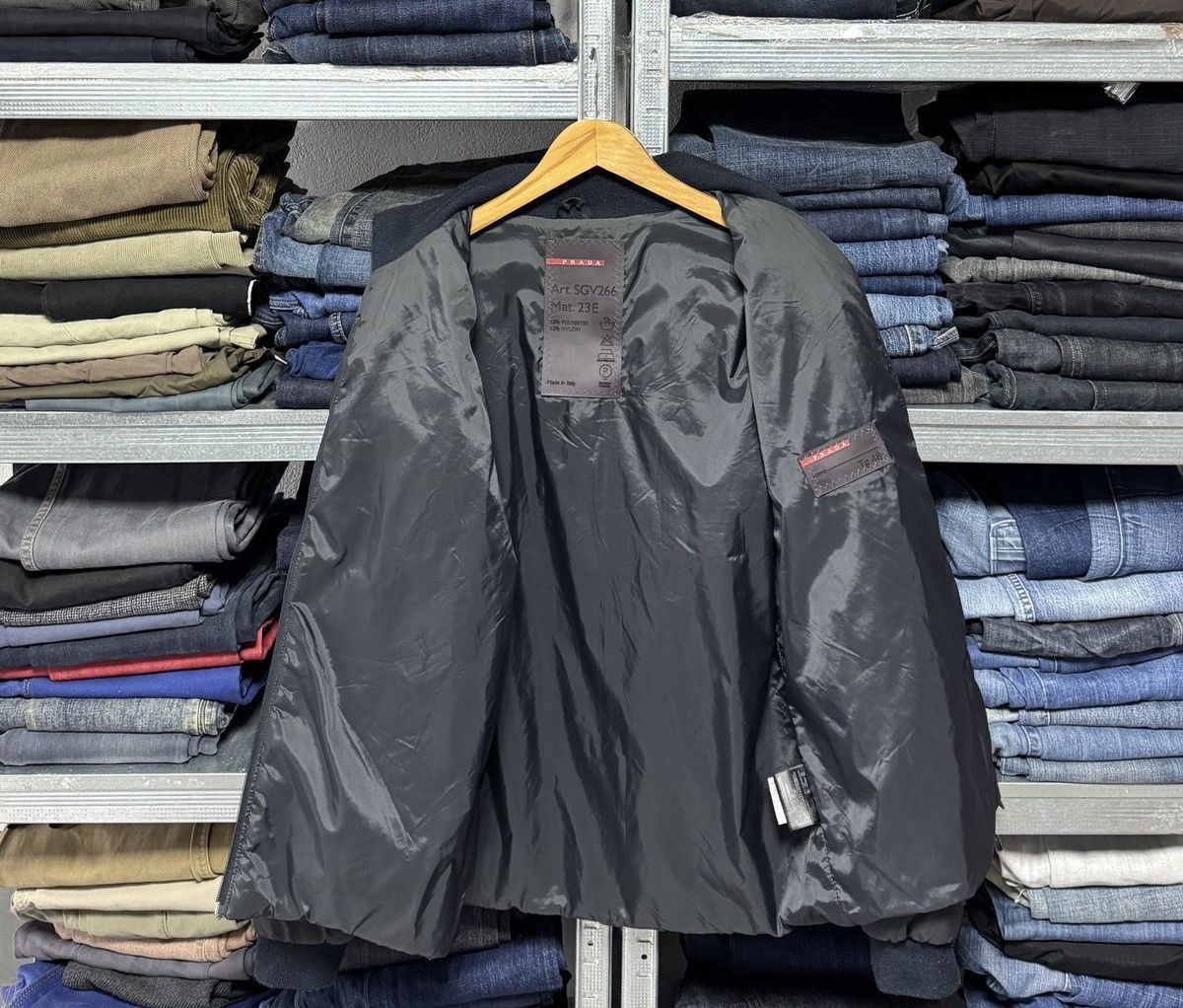 Prada PRADA Full Zip Mens Warm Jacket Size US M / EU 48-50 / 2 - 8 Thumbnail