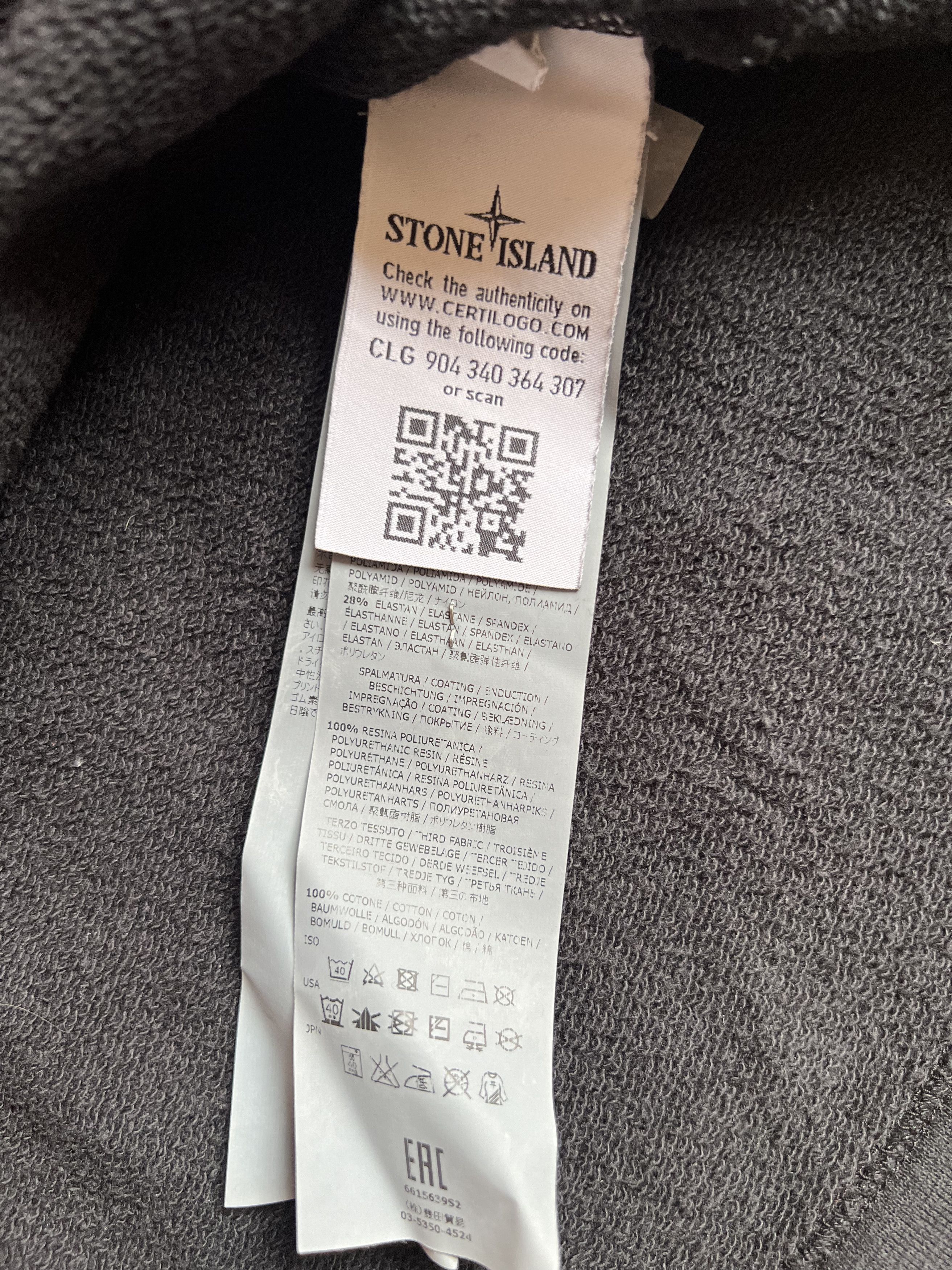 Stone Island Stone Island Utility Pocket Pullover Jumper hooded mussola Size US L / EU 52-54 / 3 - 16 Thumbnail