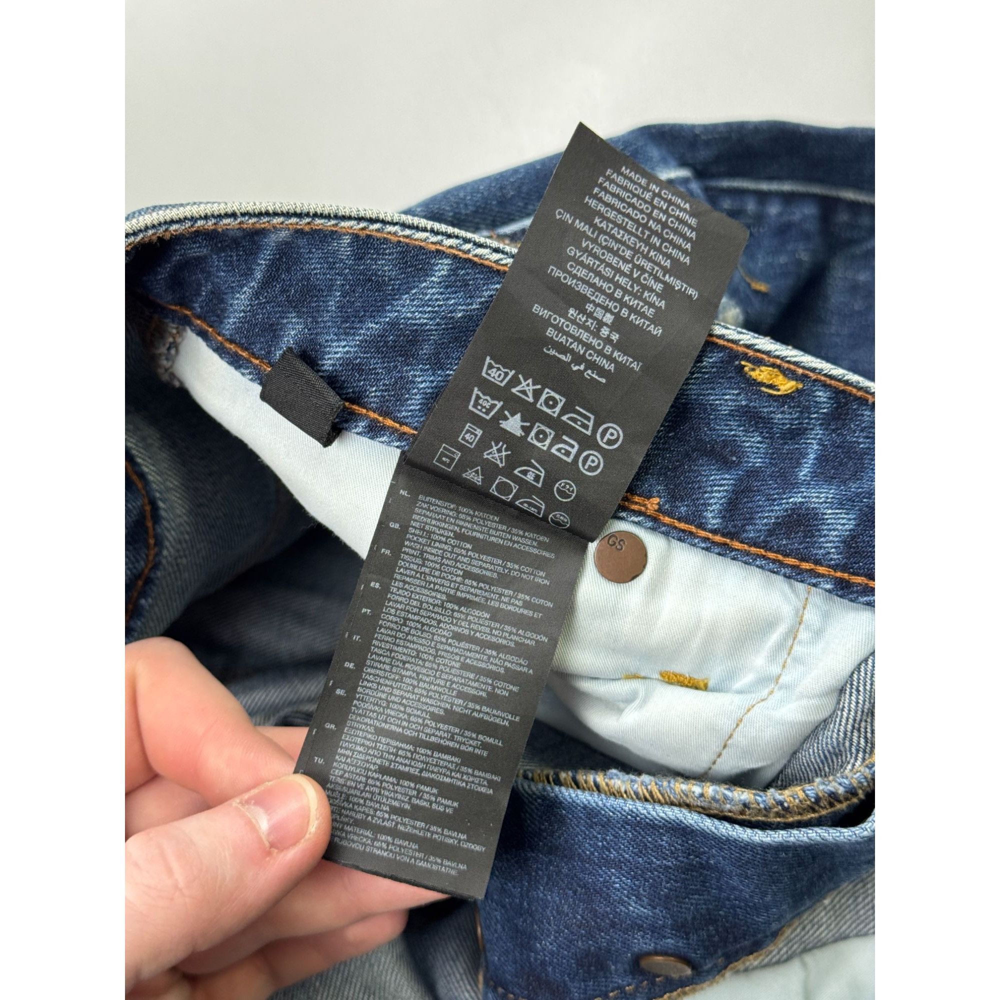 G-Star G-Star Raw Arc 3D Slim Denim Jeans Pants (Y1188) Size US 31 - 12 Thumbnail