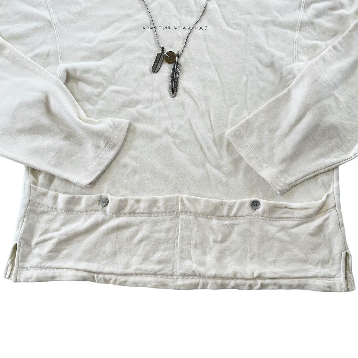 Issey Miyake HAI SPORTING GEAR Two Pocket Sweatshirt Size US M / EU 48-50 / 2 - 3 Thumbnail