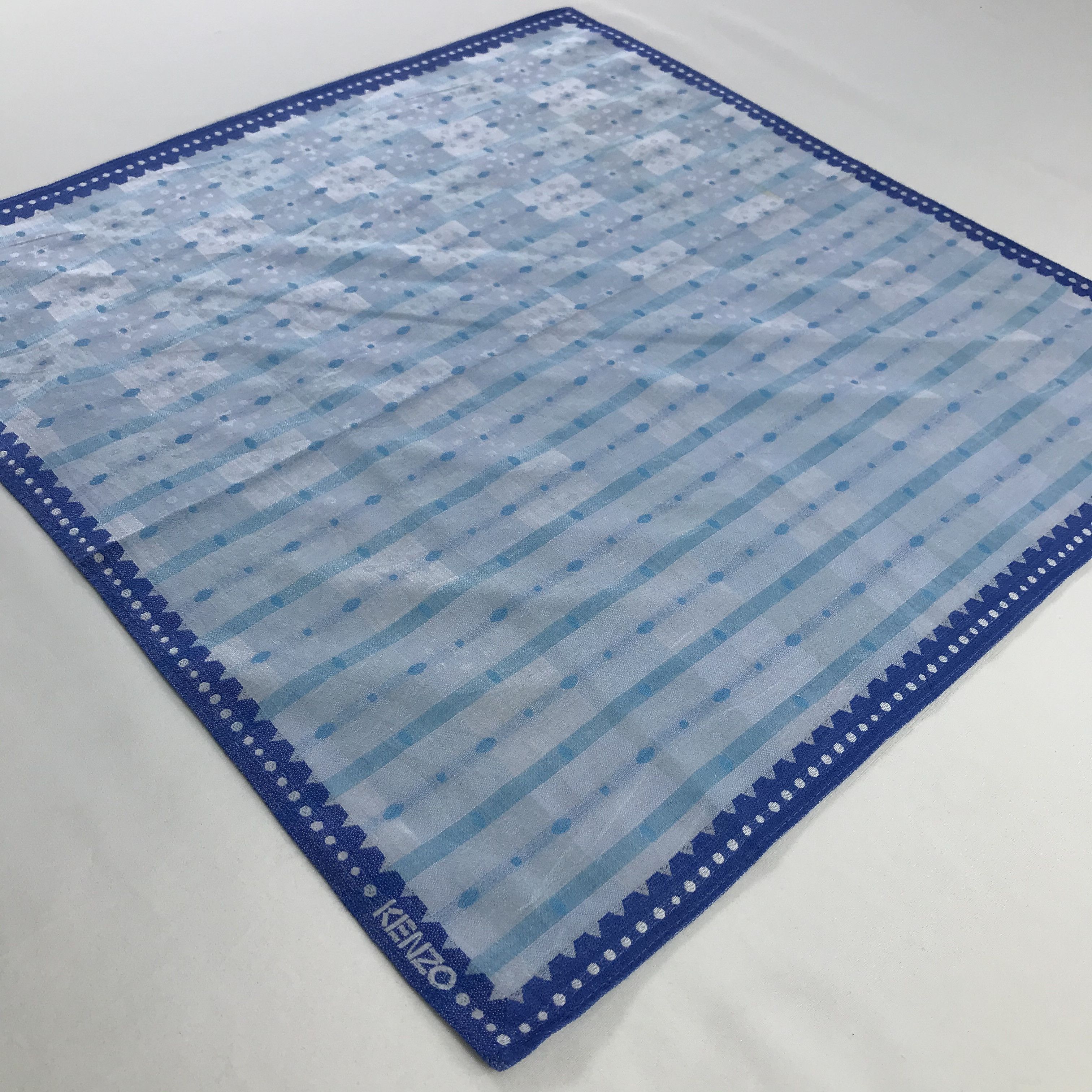 Kenzo × Vintage Kenzo Bandana / Handkerchief / Neckerchief - S919 Size ONE SIZE - 2 Thumbnail