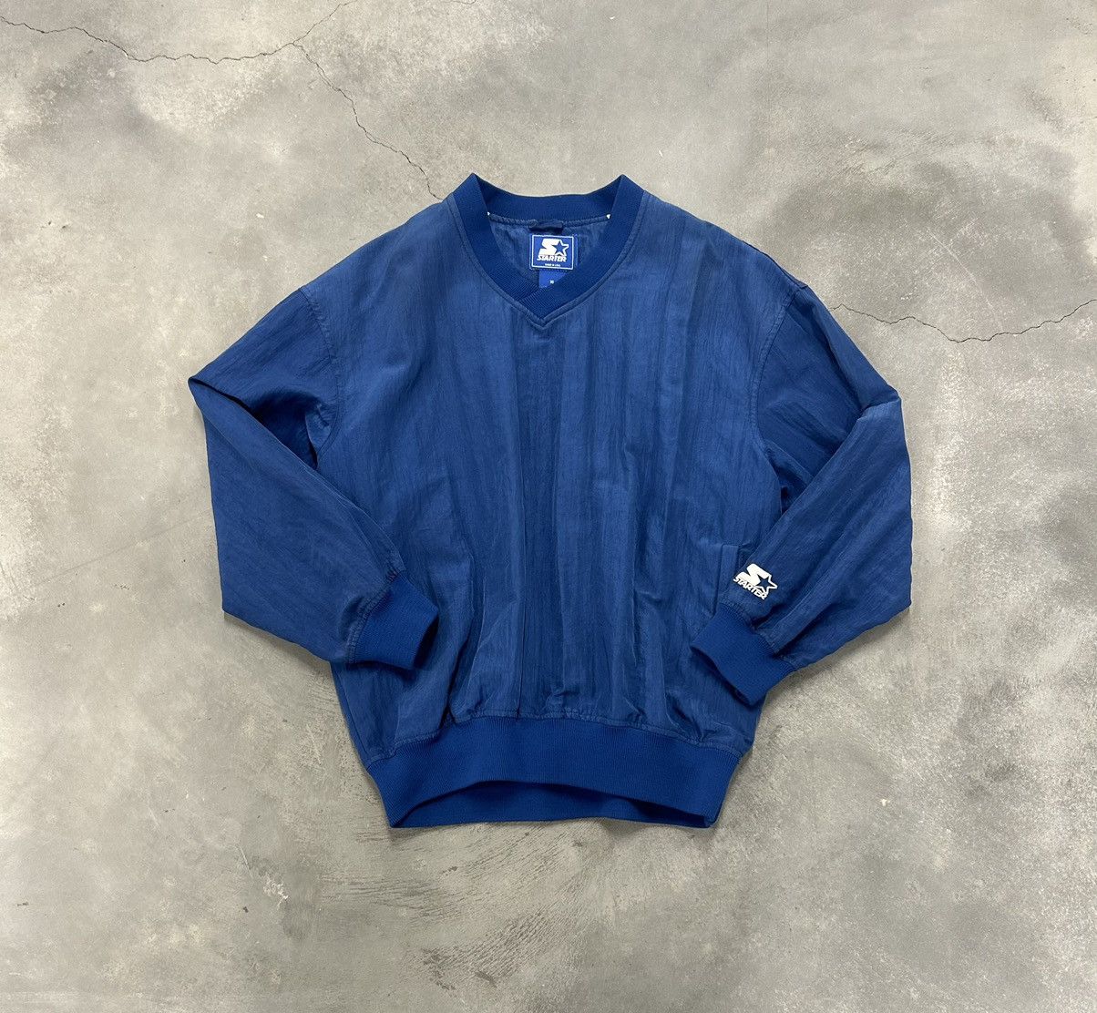 Starter × Vintage Vintage Royal Blue Starter Jacket Size US XL / EU 56 / 4 - 1 Thumbnail