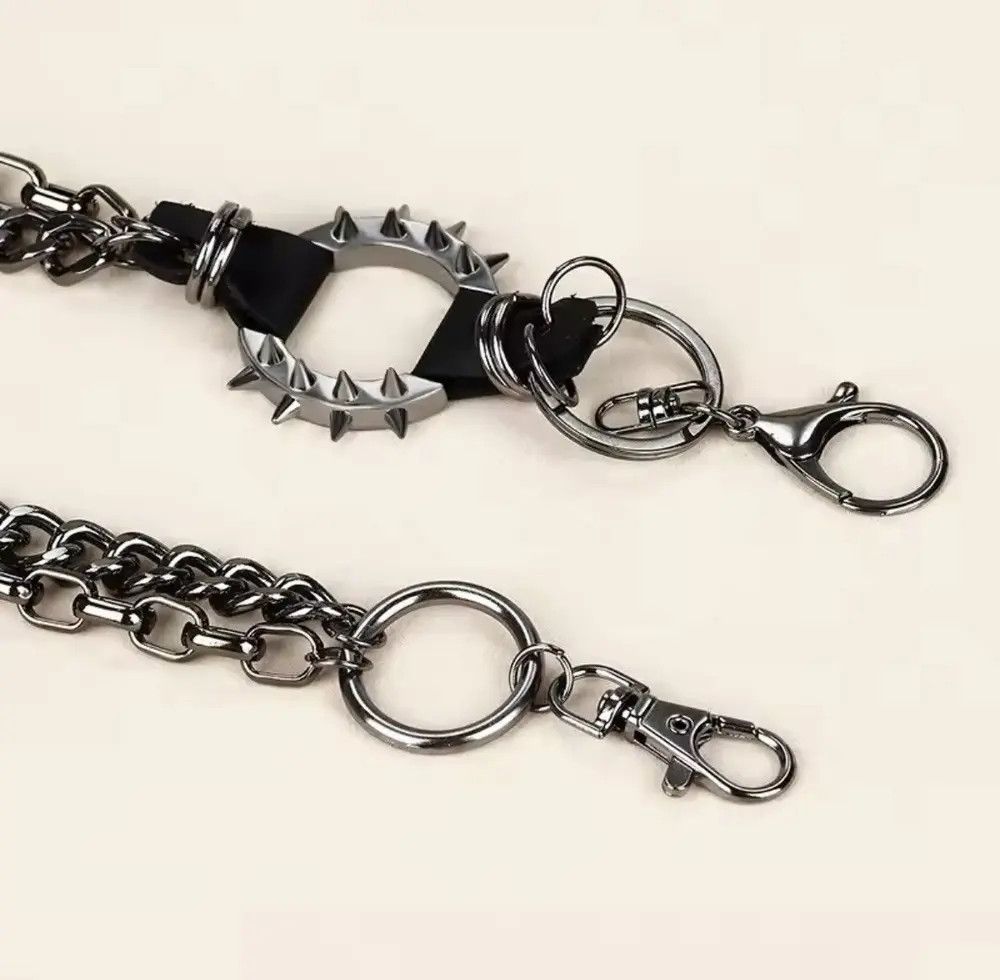 Jewelry Hip-hop Pants Belt Chains Jewelry Accessories Size ONE SIZE - 3 Thumbnail