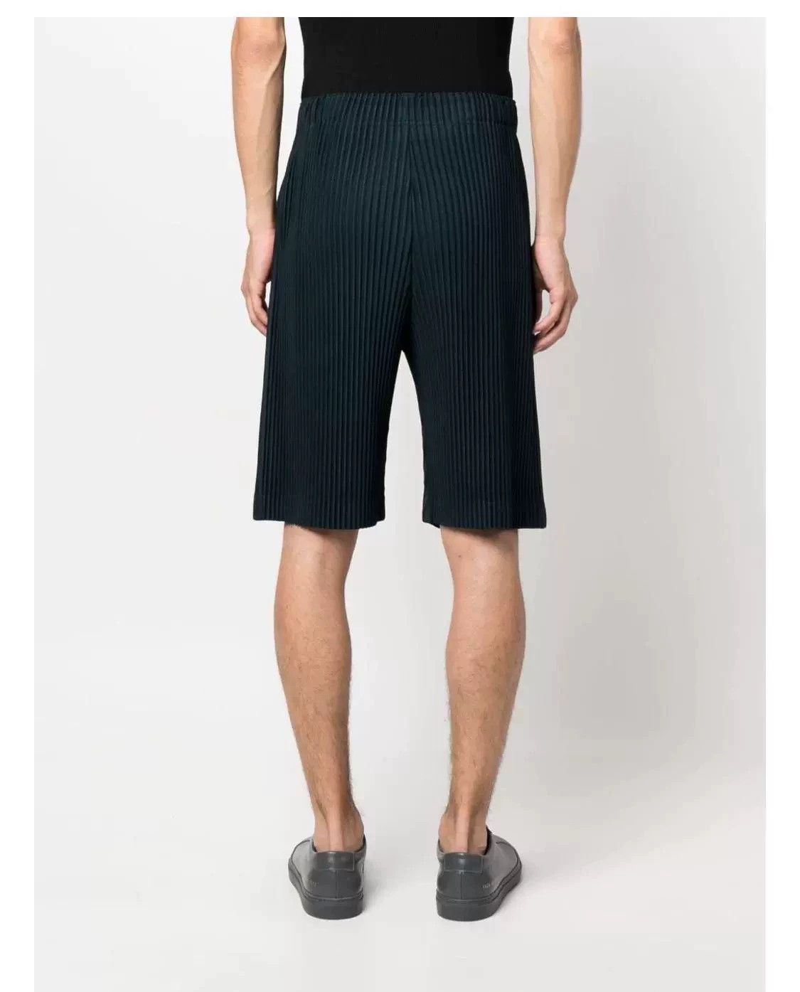 Issey Miyake Issey Miyake Homme Plisse Pleated Bermuda Shorts 3 New Size US 34 / EU 50 - 2 Thumbnail