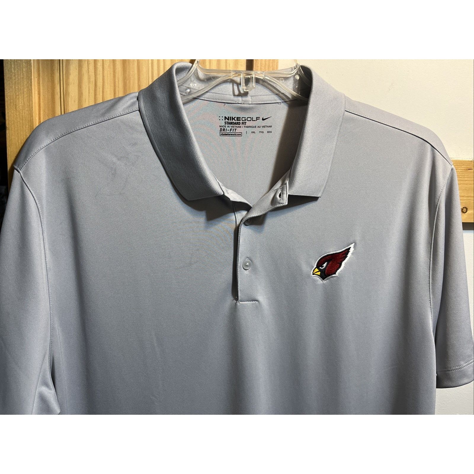 Nike Nike Dri Fit NFL Arizona Cardinals Polo Shirt Men’s XXL Golf Size US XXL / EU 58 / 5 - 5 Thumbnail