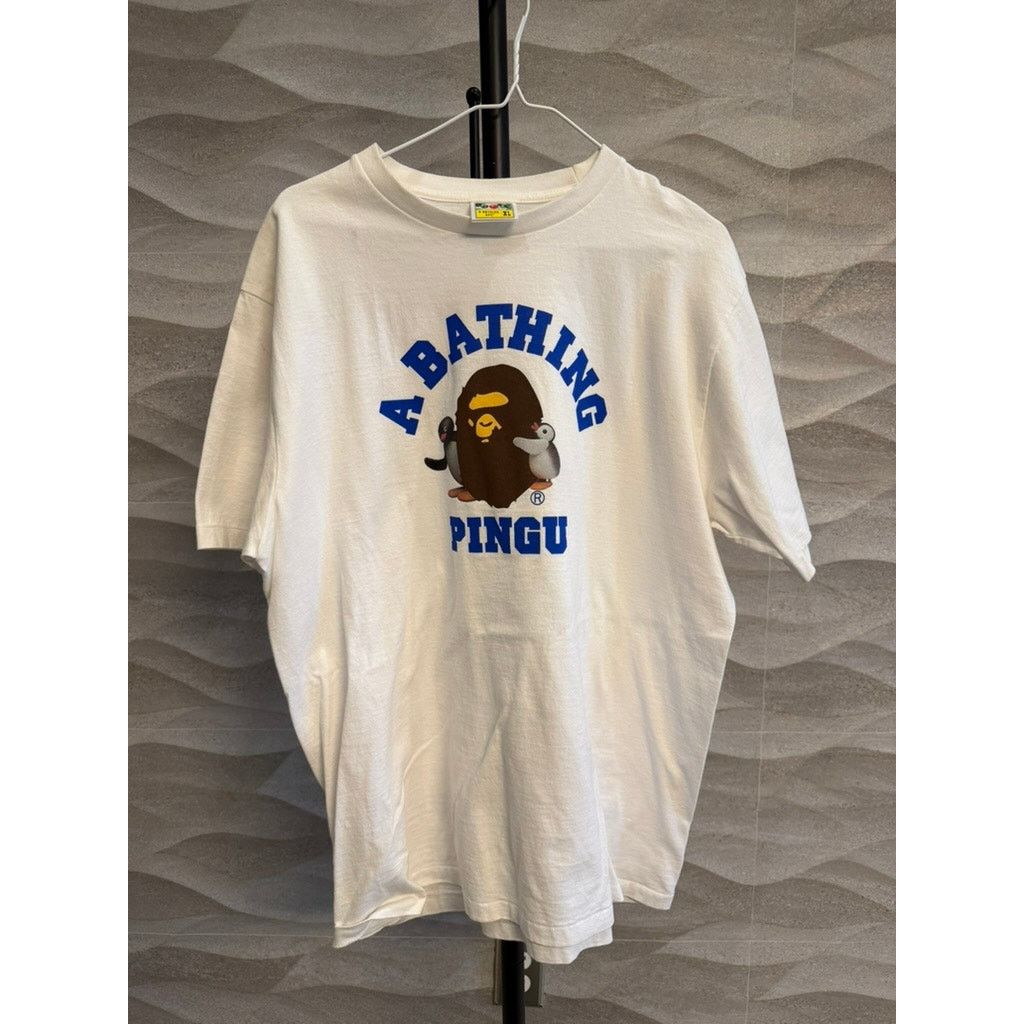 Bape A Bathing Ape Pingu Tee Size US XL / EU 56 / 4 - 2 Thumbnail