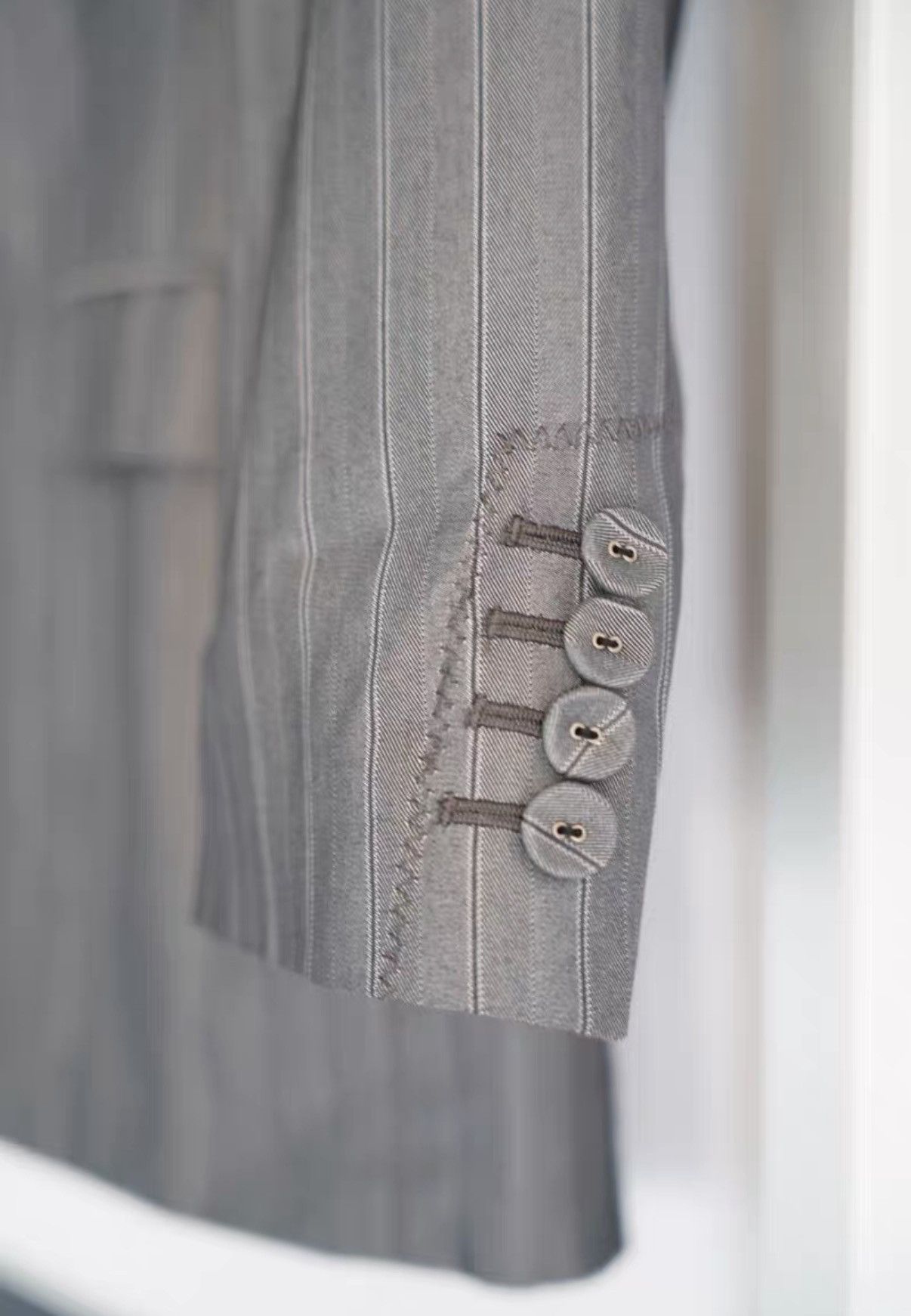 Jean Paul Gaultier Jean Paul Gaultier Blazer with Cloth Covered Buttons K4 Size US M / EU 48-50 / 2 - 5 Thumbnail