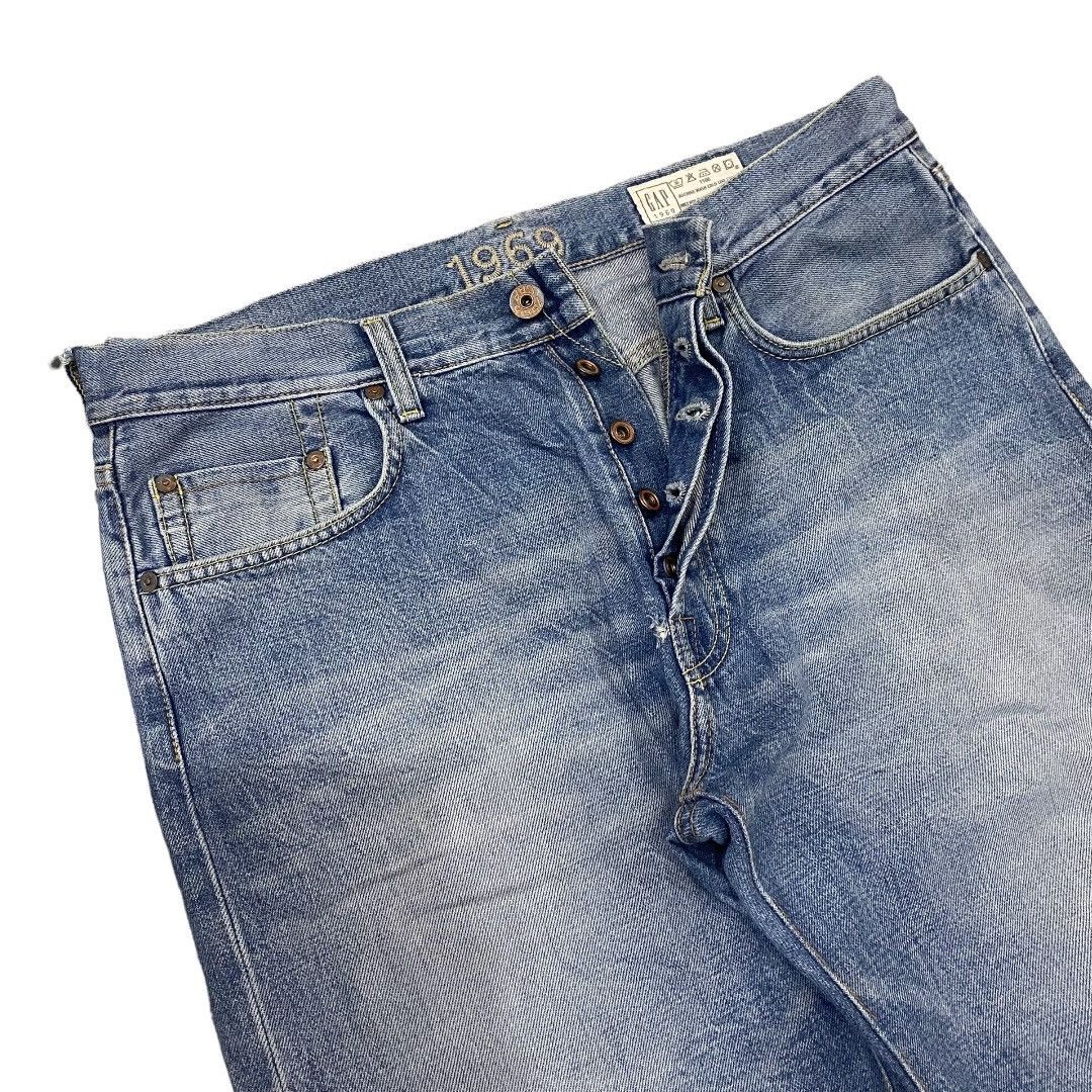 Gap Vintage GAP Japan 5 Button Selvedge Denim Jeans Size US 36 / EU 52 - 4 Thumbnail
