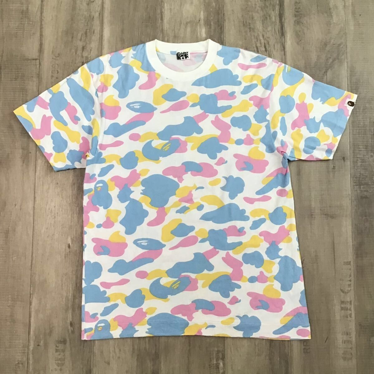 Bape × Nigo BAPE Multi camo T-shirt cotton candy camo APE NIGO Size US M / EU 48-50 / 2 - 1 Thumbnail