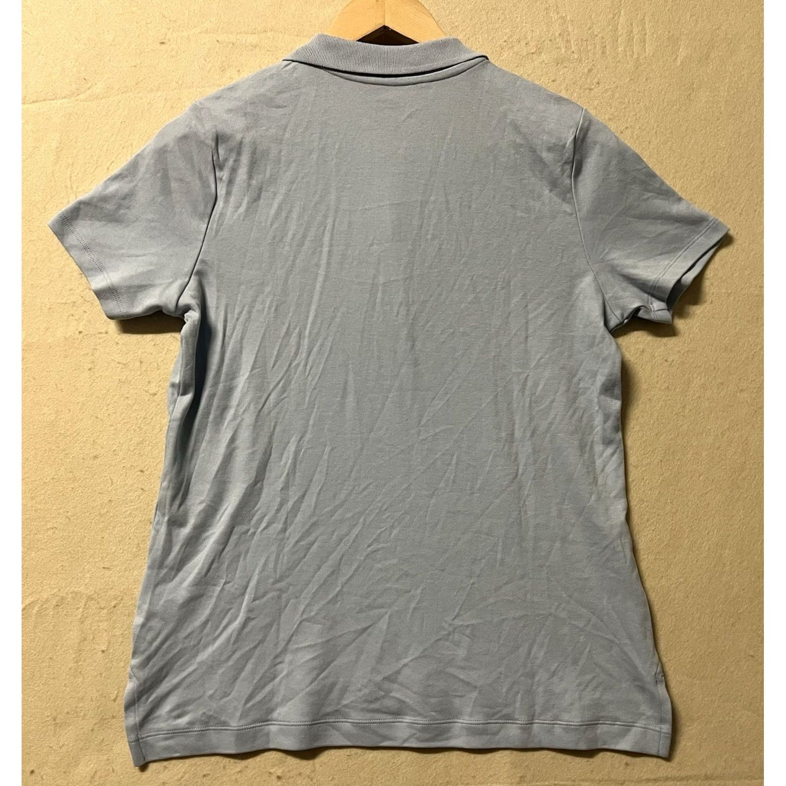 Lands' End Lands' End Polo Shirt XS Men's Short Sleeve Cotton Knit Button Regular Fit Blue Size US XS / EU 42 / 0 - 2 Thumbnail