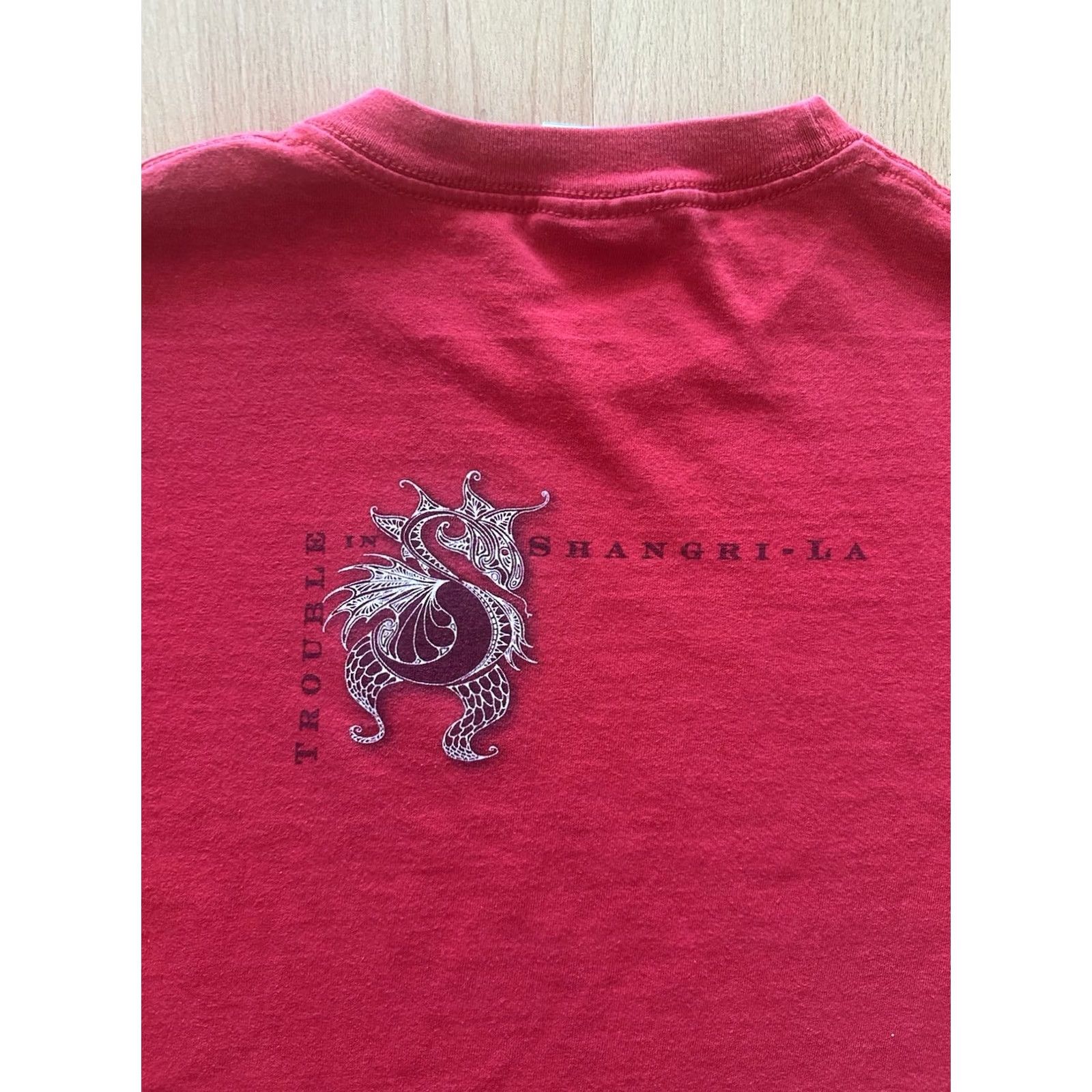 Doublet VINTAGE Stevie Nicks Trouble In Shangri LA 2001 Tee Red T-Shirt Double Sided Med Men M Red Size US M / EU 48-50 / 2 - 8 Thumbnail
