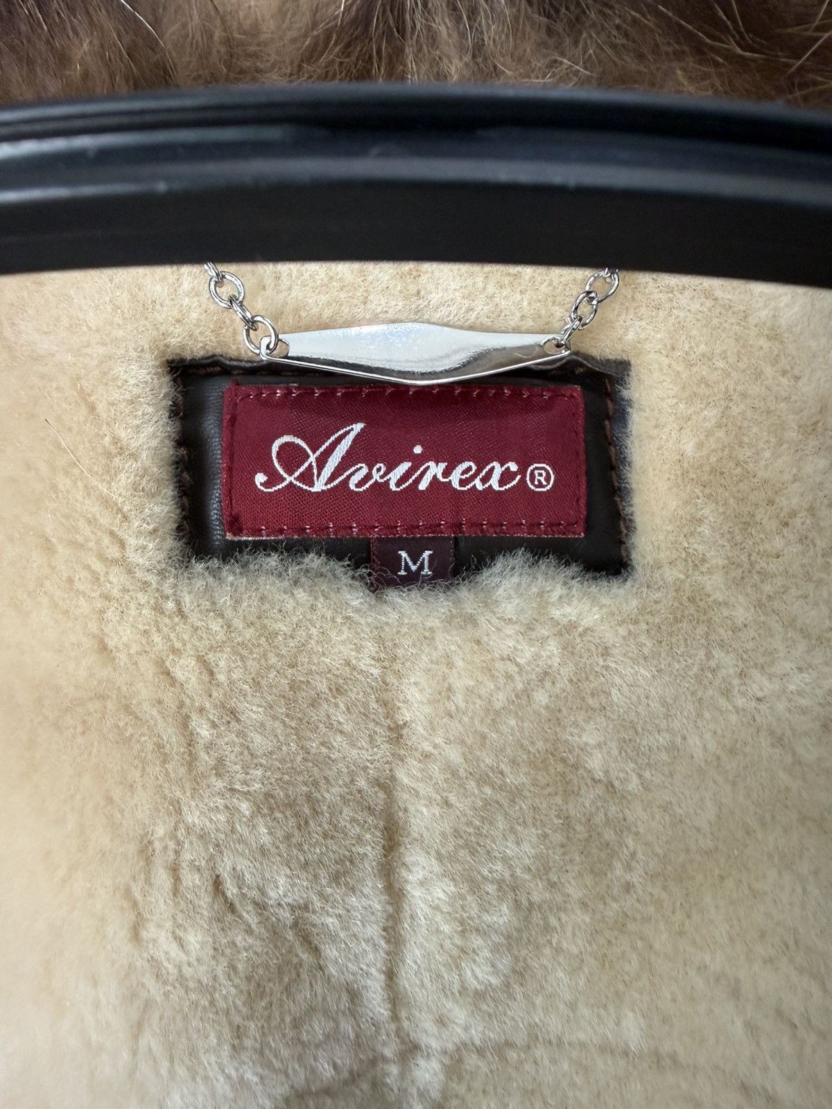 Avirex Avirex Sheepskin Long Jacket B3 Style Jacket With Fur Size M / US 6-8 / IT 42-44 - 10 Thumbnail