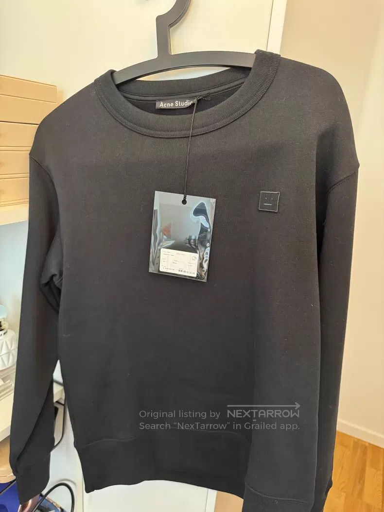 Acne Studios Acne Studios Black Smiley Hoodie Size US XS / EU 42 / 0 - 7 Thumbnail