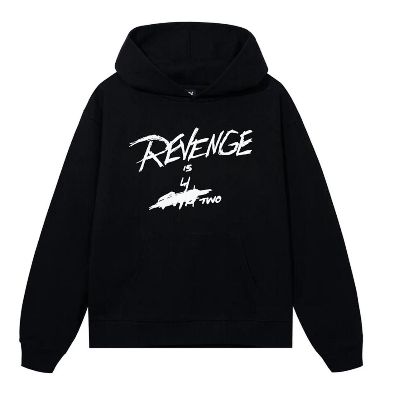 image of Revenge Is 4 Two Hoodie in Black, Men's (Size XL)