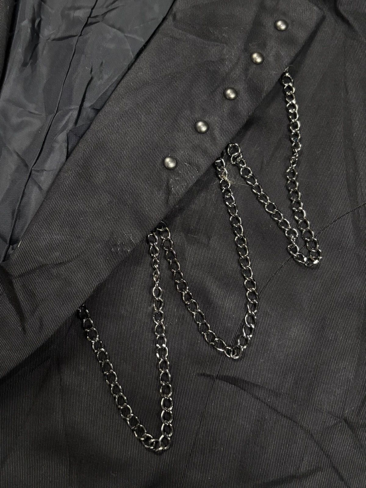 14th Addiction Archive Black Peace Now - Vampire Chain Blazer Jacket Size US M / EU 48-50 / 2 - 9 Thumbnail