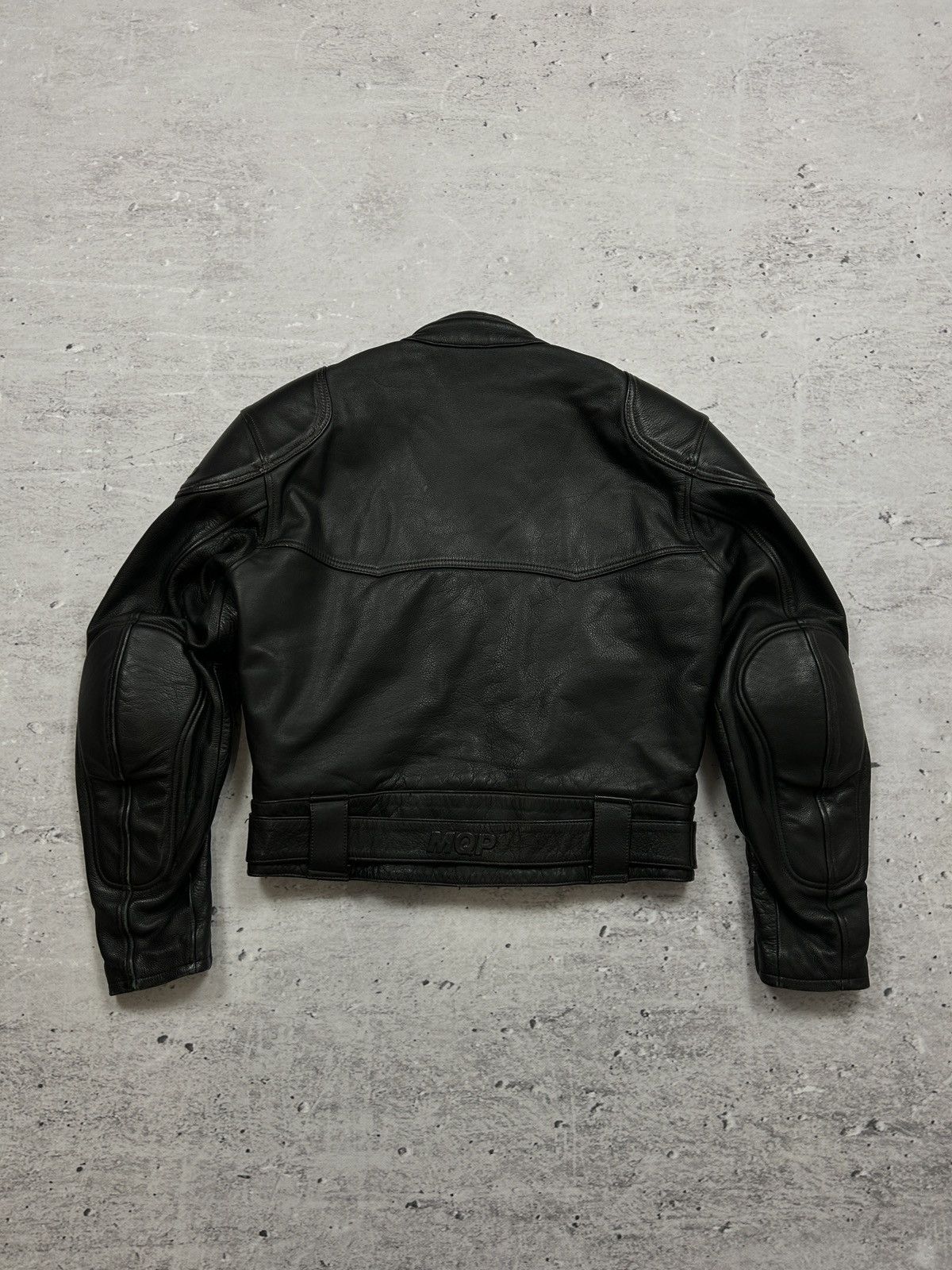 🔥VINTAGE MQP RACING MOTO LEATHER JACKET 90s🔥