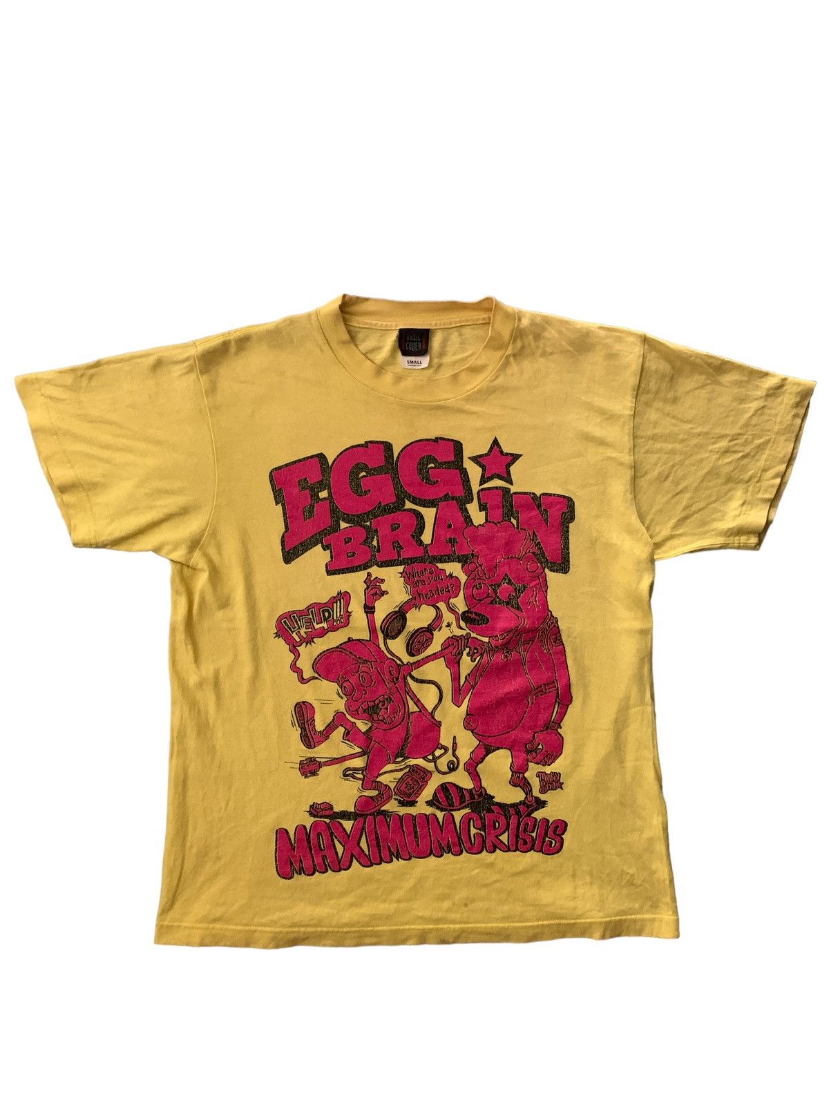Band Tees × Vintage punk egg brain maximum crissis Size US S / EU 44-46 / 1 - 1 Thumbnail