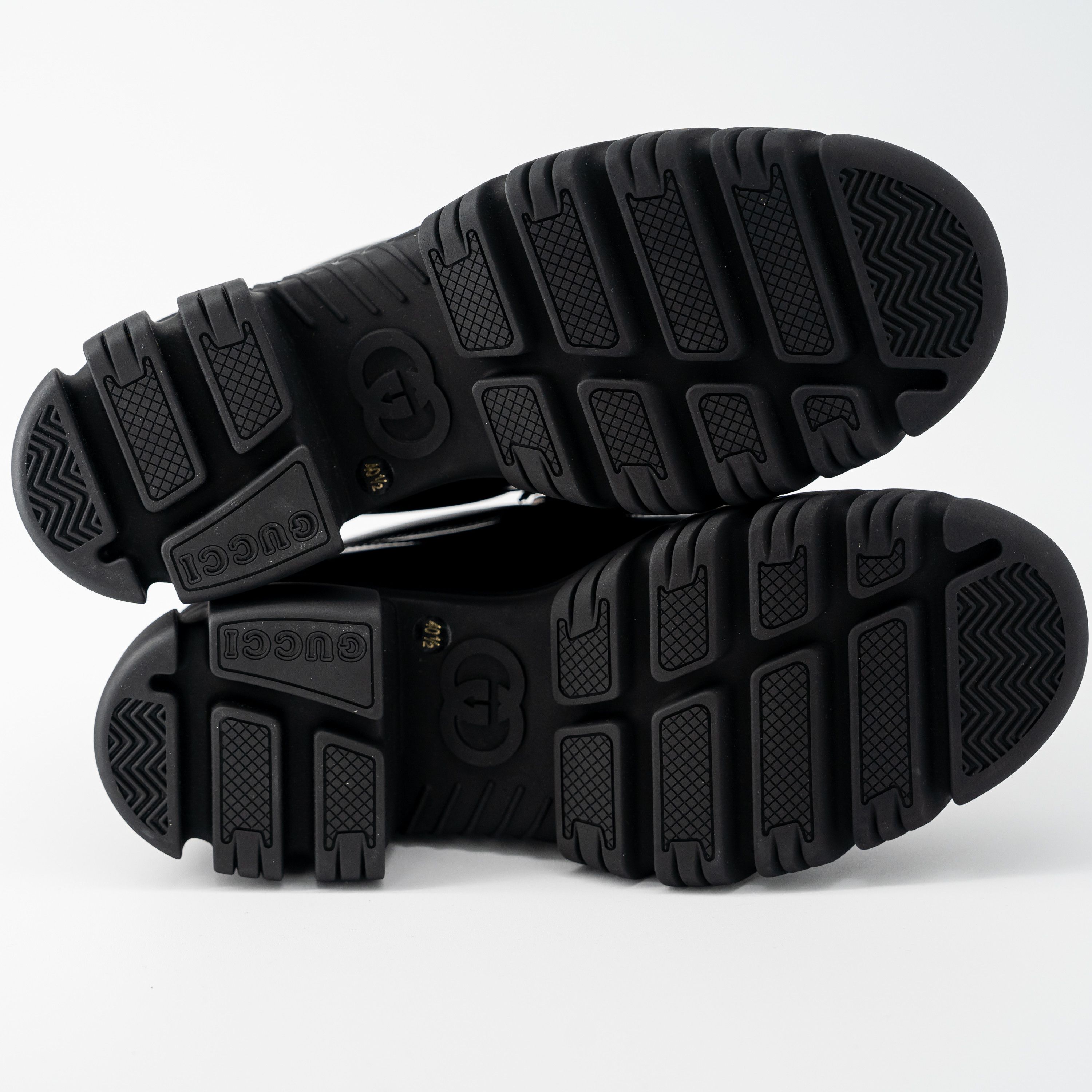 Gucci 40.5G Gucci Horsebit Platform Lug Sole Black Leather Loafers Size US 10.5 / IT 40.5 - 6 Thumbnail