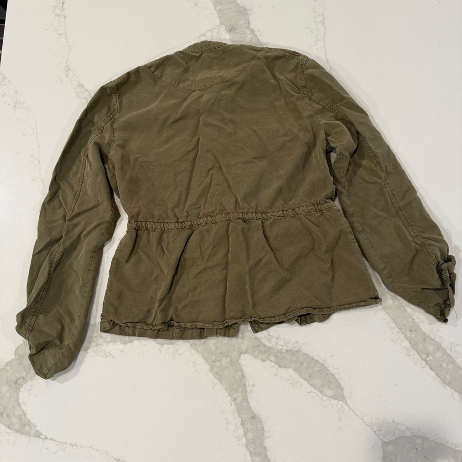Sanctuary Sanctuary SnapFront Safari Cargo Jacket Womens Medium Green Size M / US 6-8 / IT 42-44 - 7 Thumbnail