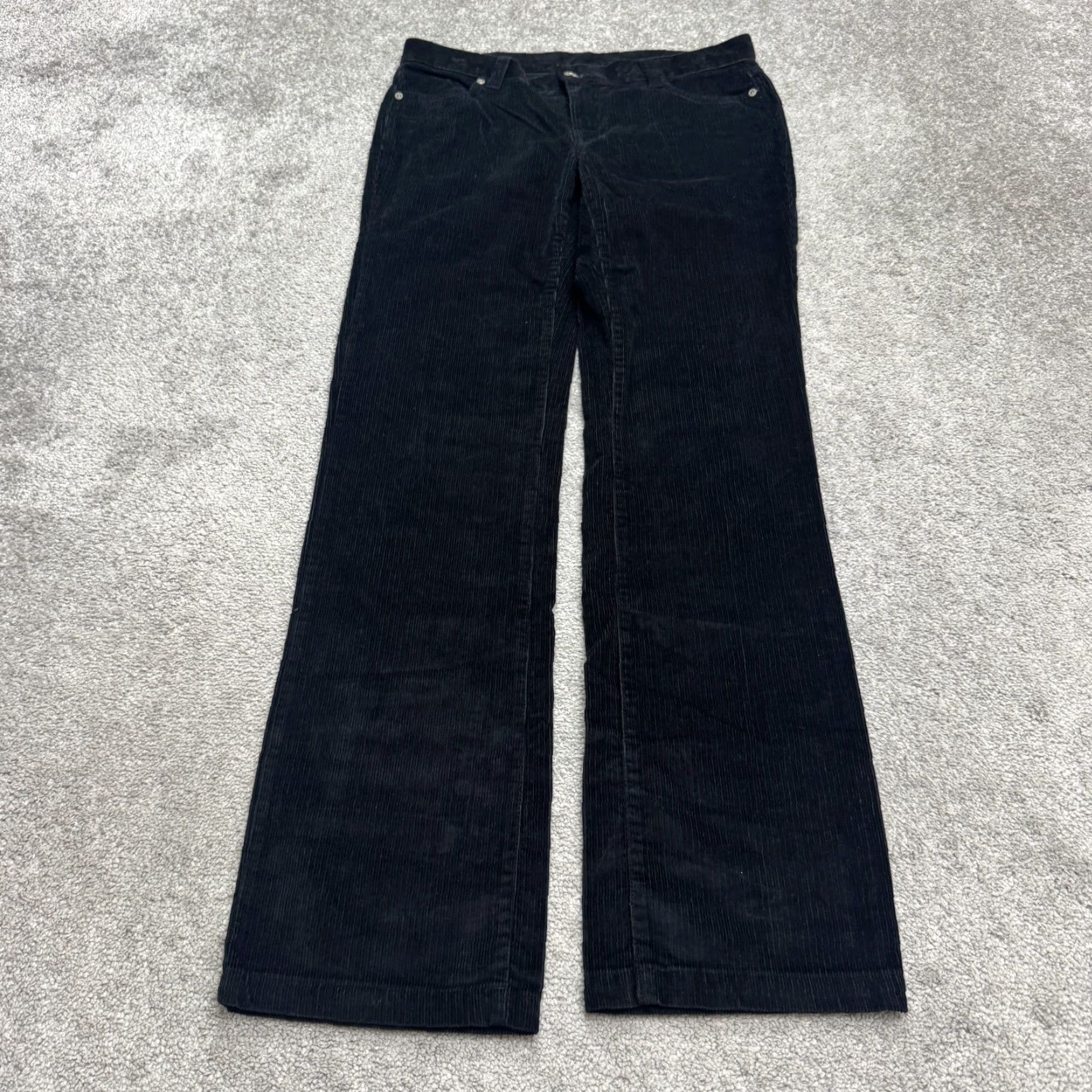 Vintage Columbia Women’s Bootcut Corduroy Pants 6 Black Cotton Mid Rise Classic Outdoor Size 28" / US 6 / IT 42 - 2 Thumbnail