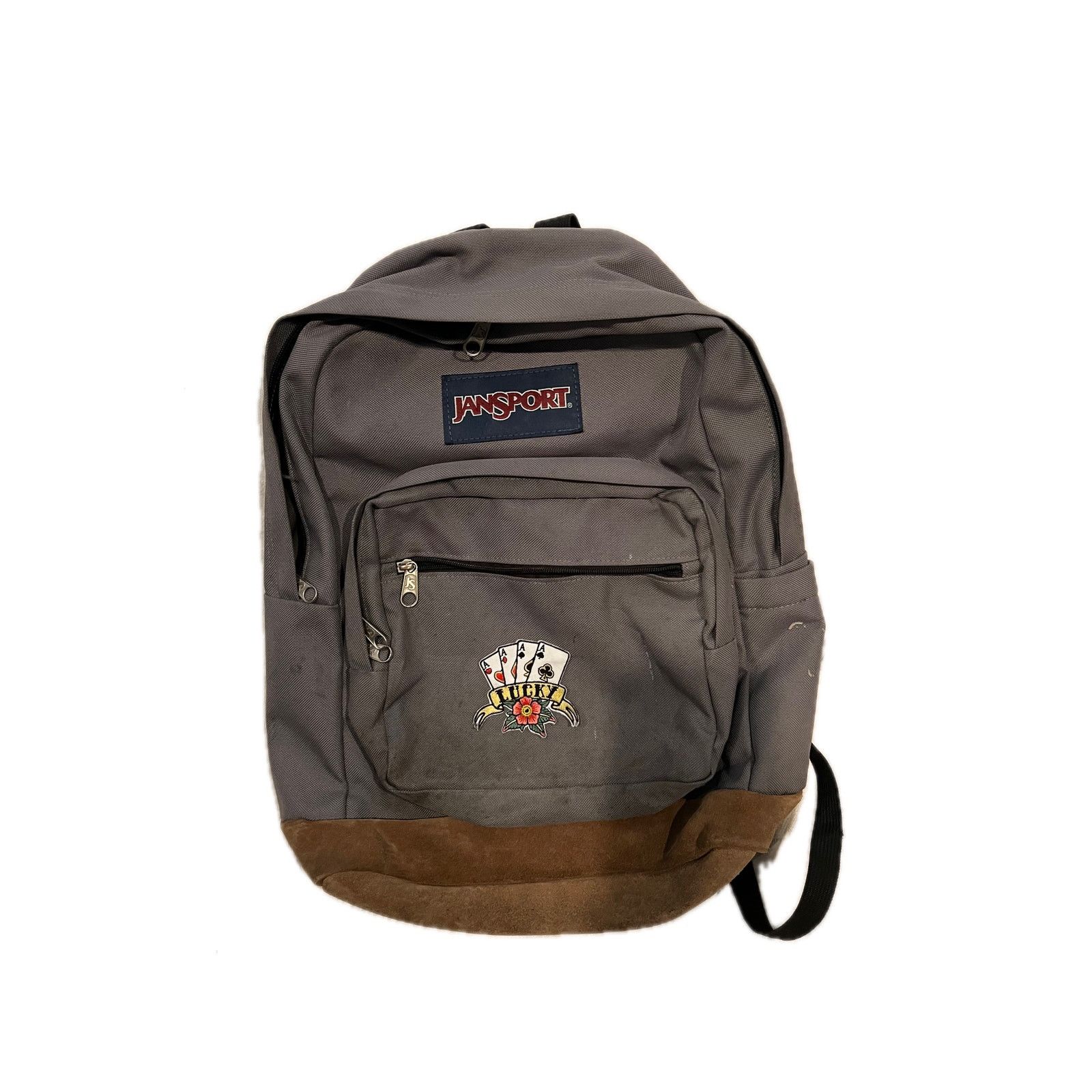 Jansport JanSport Right pack 3 Section Backpack Lucky Four Aces Patch Size ONE SIZE - 1 Thumbnail