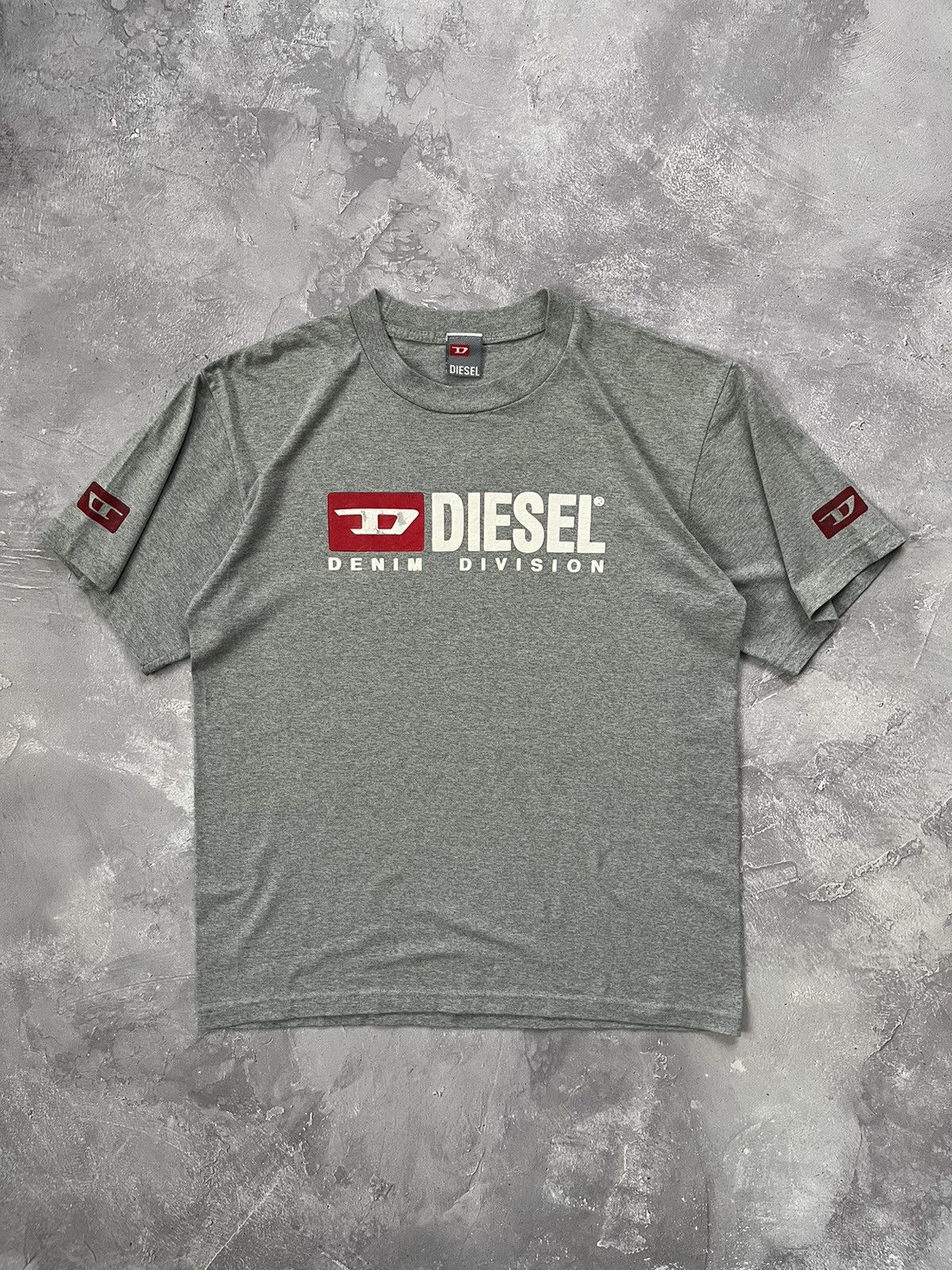 Diesel Diesel T-shirt Vintage Men’s Tee Streetwear Y2K Big Logo Size US L / EU 52-54 / 3 - 1 Thumbnail