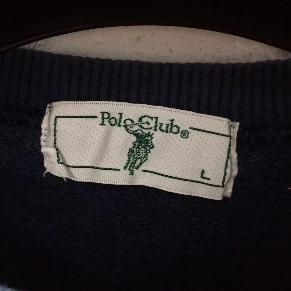 Vintage Vintage Polo Club Spell Out Sweatshirt Size US L / EU 52-54 / 3 - 3 Thumbnail