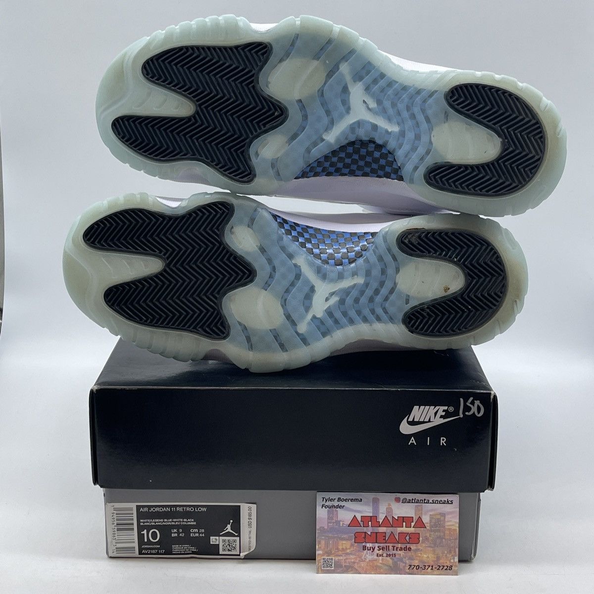 Jordan Brand Air jordan 11 low legend blue Size US 10 / EU 43 - 7 Thumbnail