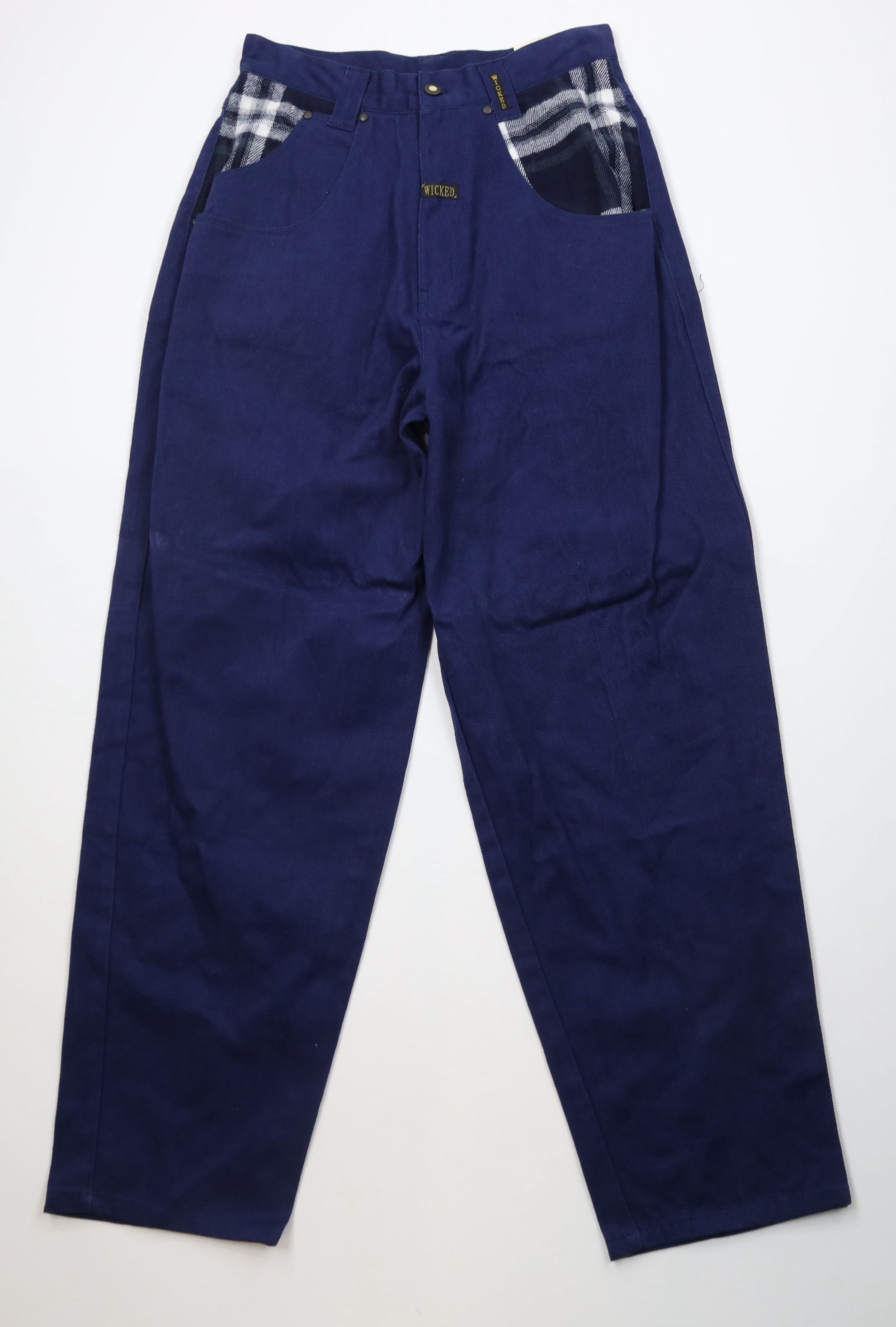 Vintage Deadstock Vintage 90s Streetwear Trim Skateboard Jeans Size US 31 - 1 Thumbnail