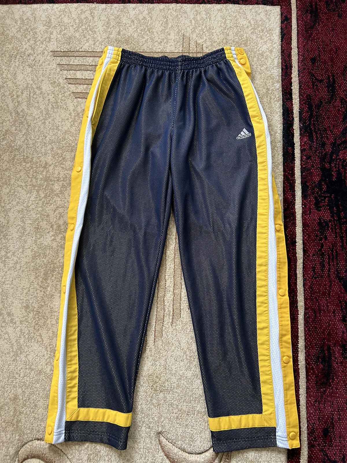 Adidas Vintage 90s Adidas Basketball Retro Track Suit Size US 34 / EU 50 - 12 Thumbnail