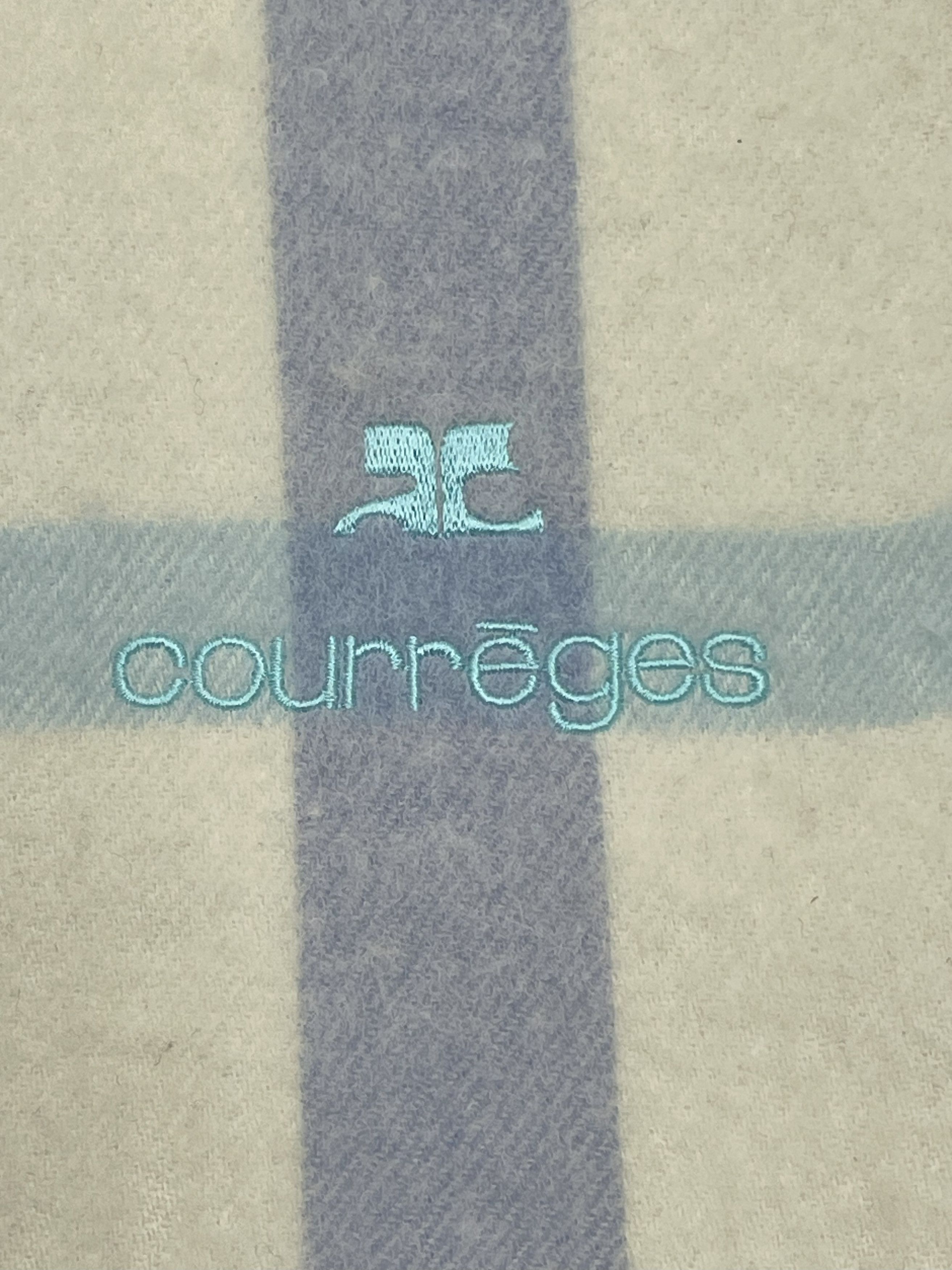 Courreges × Vintage Courreges Scarf / Muffler - 6217 Size ONE SIZE - 6 Thumbnail