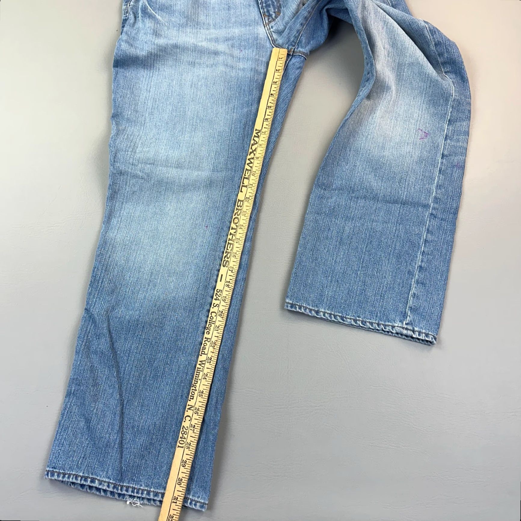Gap Vintage Gap Jeans Mens 38x31 Regular Denim Blue Vintage Pre-owned 1969 90s 00s Y2K USA Retro Jeans Mens Size US 36 / EU 52 - 4 Thumbnail