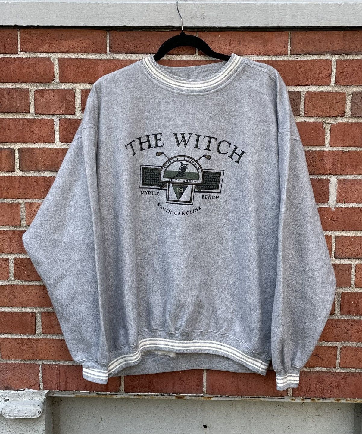 Gear for Sports VTG 90s Gear For Sports The Witch Myrtle Beach sweatshirt Size US XL / EU 56 / 4 - 1 Thumbnail