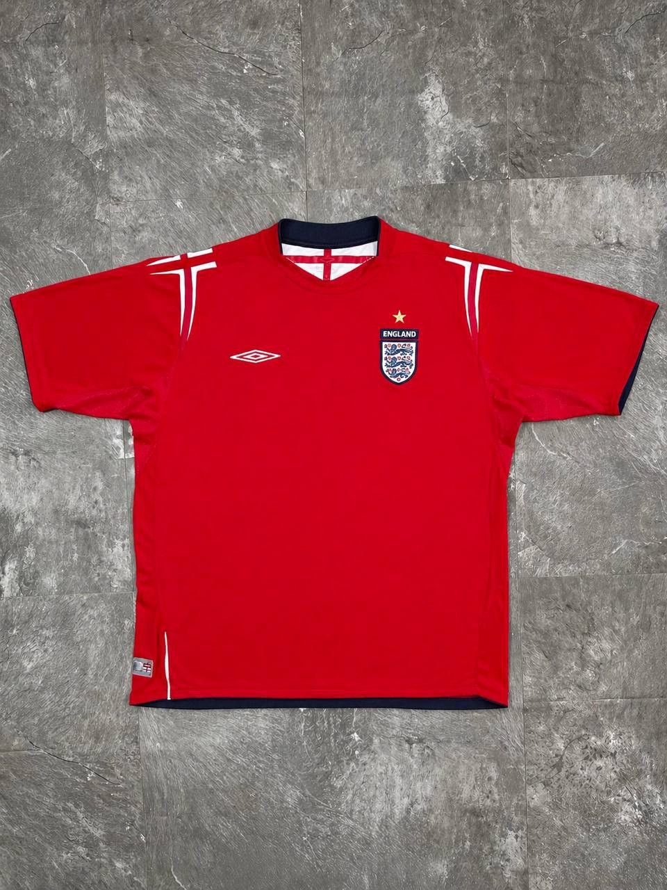 Umbro Umbro England 2004 2006 Away Shirt Football Jersey Size XL Size US XL / EU 56 / 4 - 1 Thumbnail