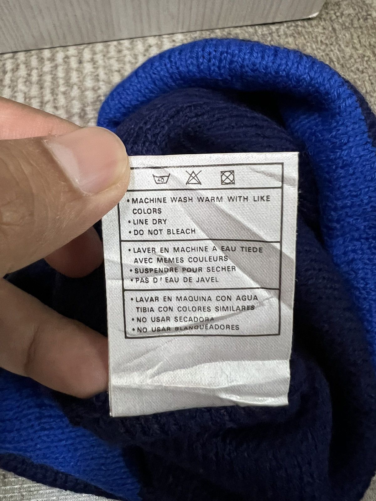 Nike Vintage Nike Swoosh Beanie hats Size ONE SIZE - 7 Thumbnail