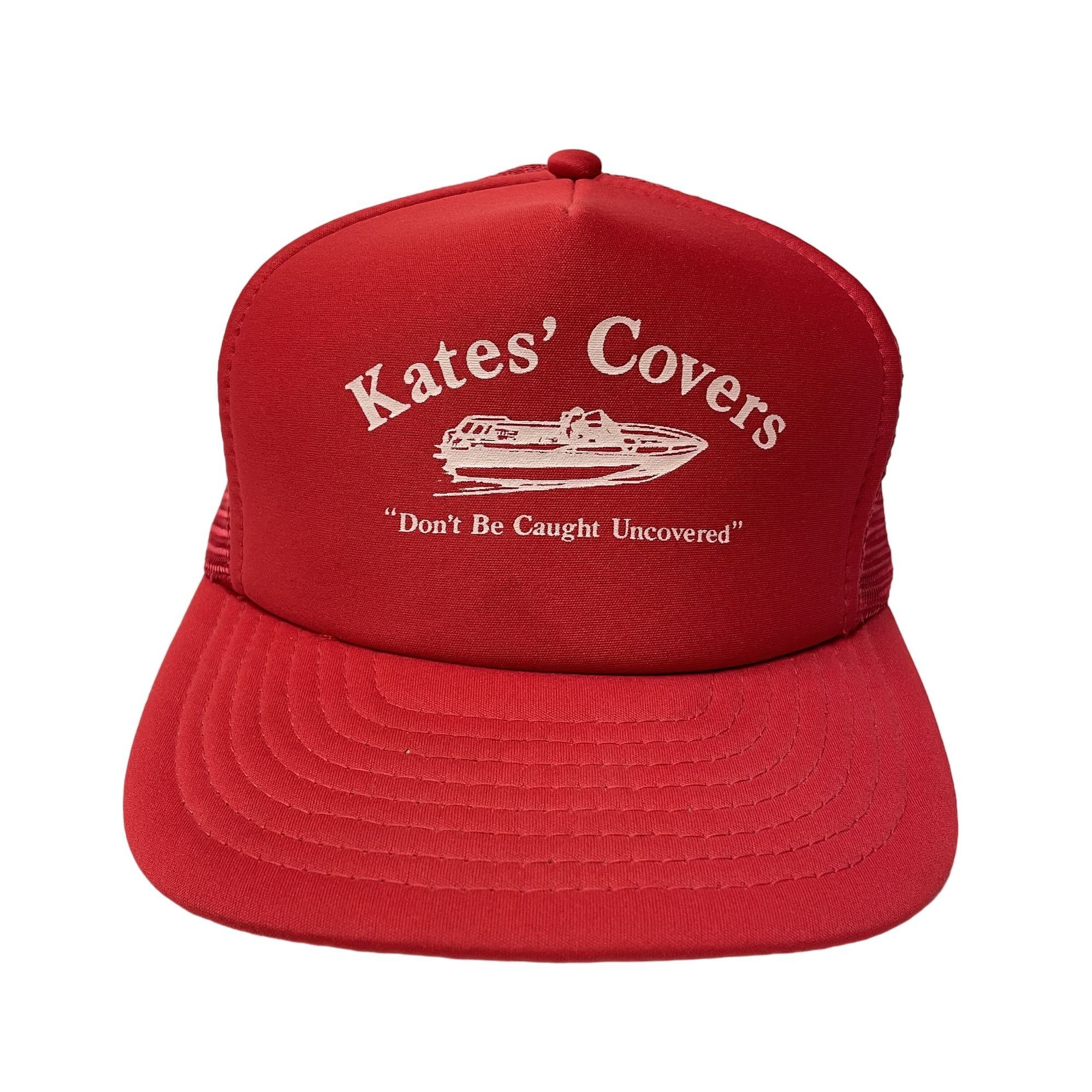 Other NOS New Vtg KATES COVERS Don't Be Caught Uncovered Cap Size ONE SIZE - 2 Thumbnail