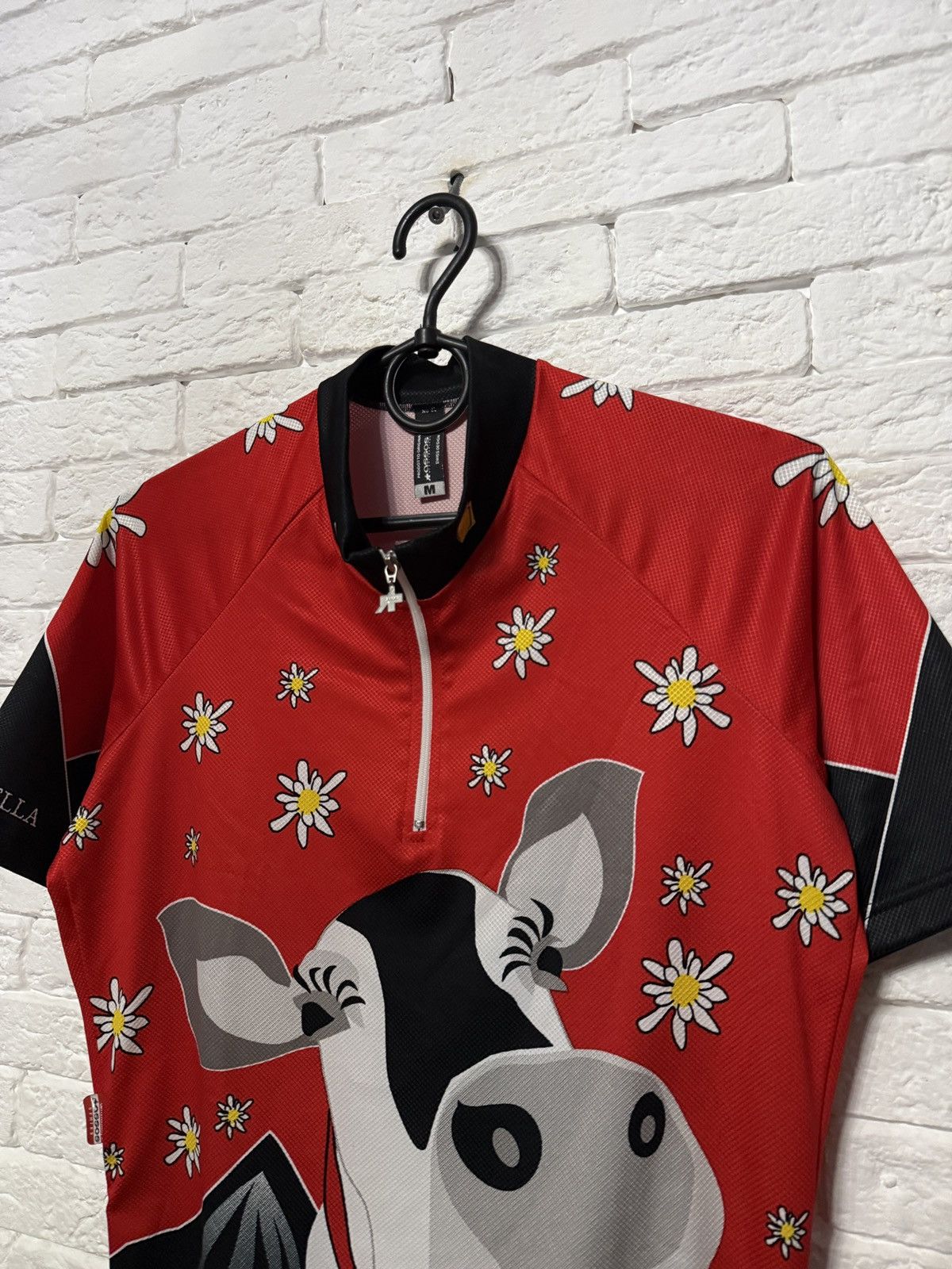 Other Assos Carolina Bella Cycling Jersey Y2K Cow Print Sz M Size M / US 6-8 / IT 42-44 - 2 Thumbnail