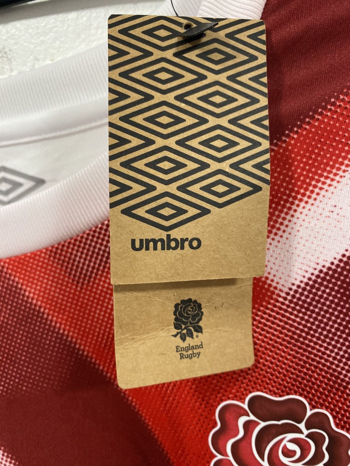 Umbro 2022 2023 England Rugby Union Umbro Jersey Size US XXL / EU 58 / 5 - 8 Thumbnail